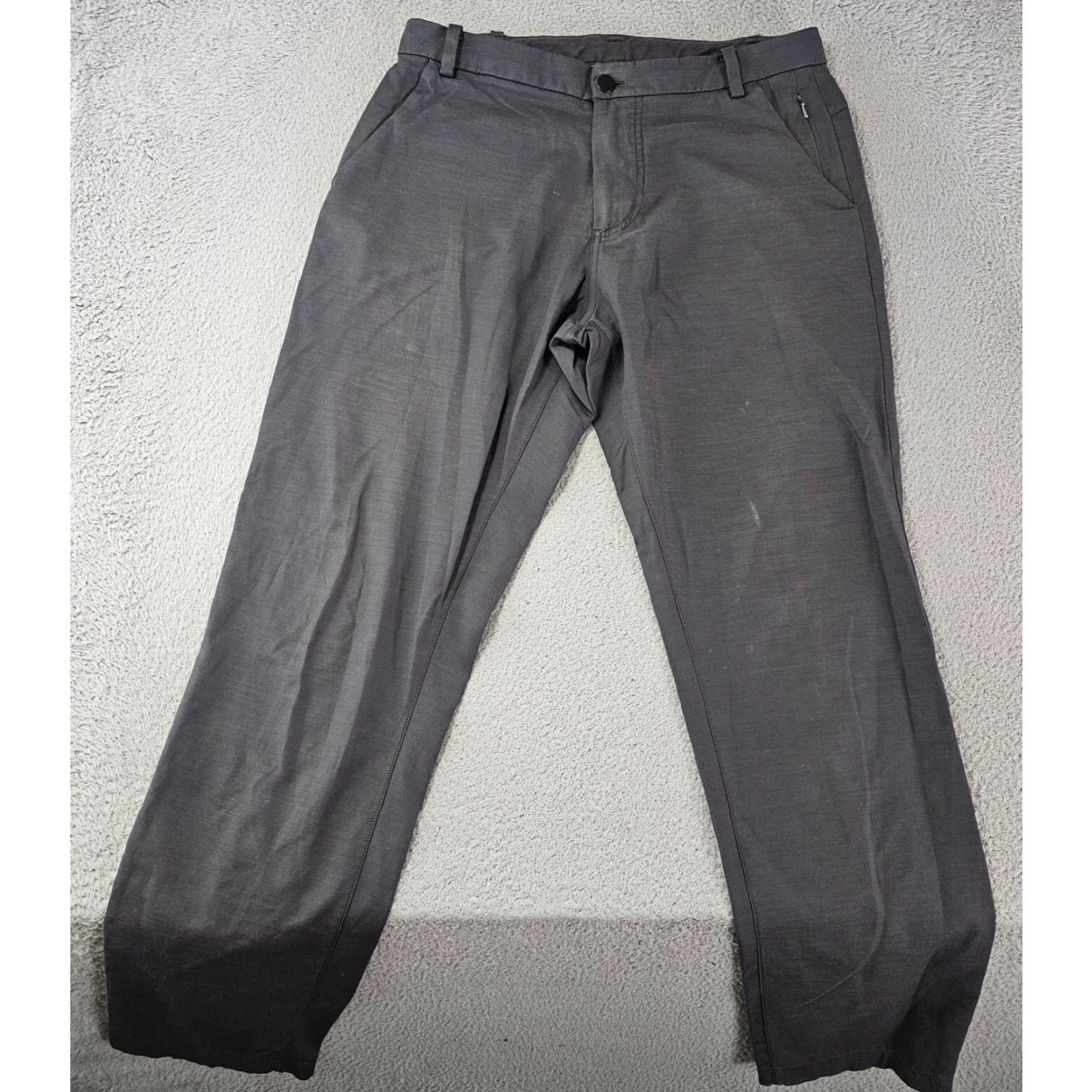 Lululemon Lululemon Pants Mens 32x30 Charcoal Gray Slimming Stretch Chino Casual Athleisure Size US 30 / EU 46 - 2 Thumbnail