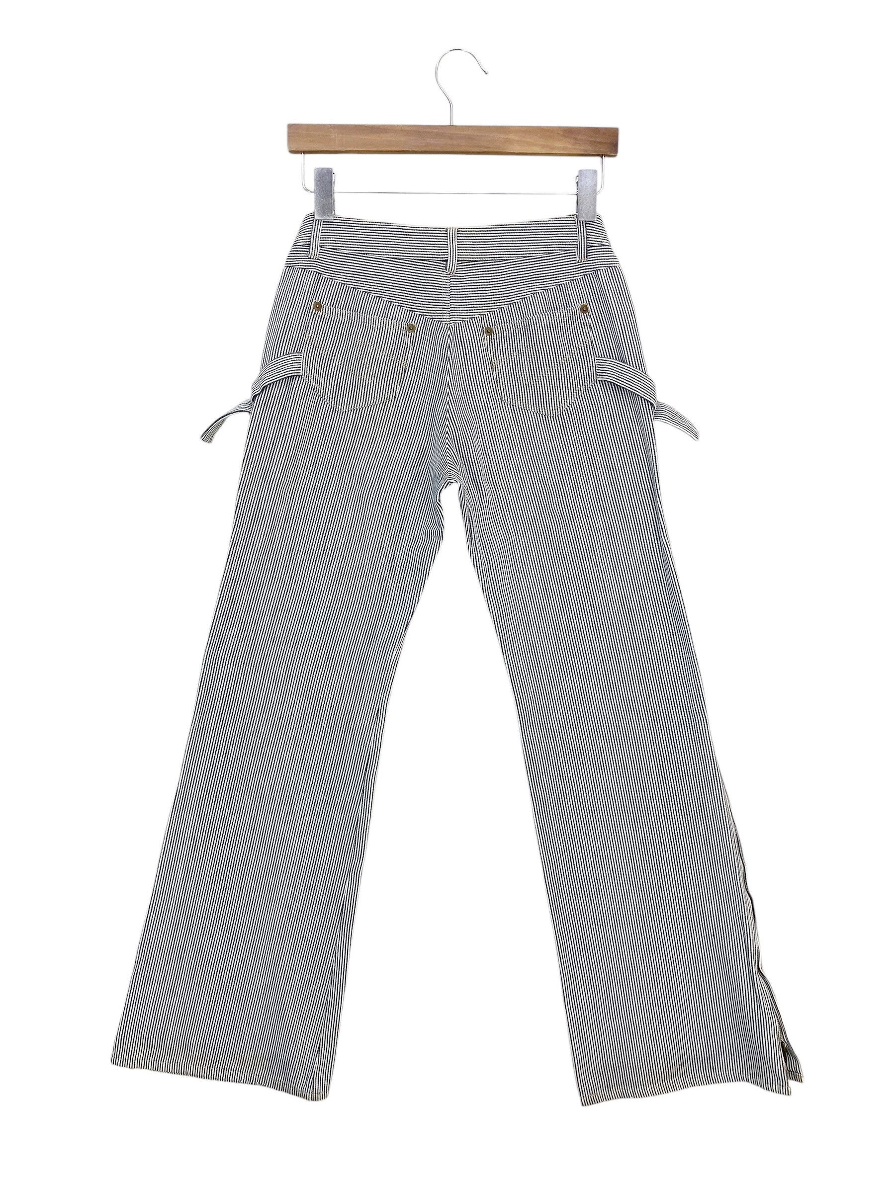 Japanese Brand × Uniqlo Image Jeans Stripes Hickory Jeans Size US 31 - 1 Thumbnail