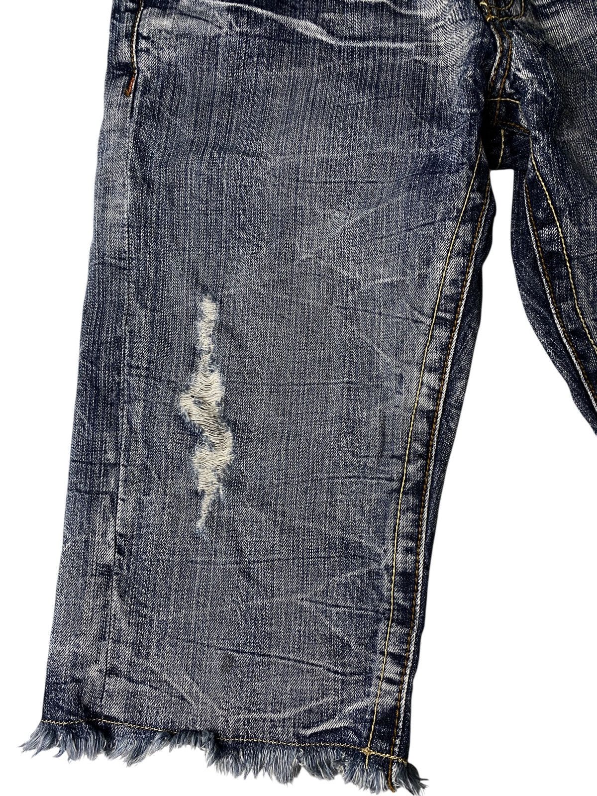 If Six Was Nine 2000's Semantic Design Seawash Snakeskin Shorts Size US 28 / EU 44 - 6 Thumbnail
