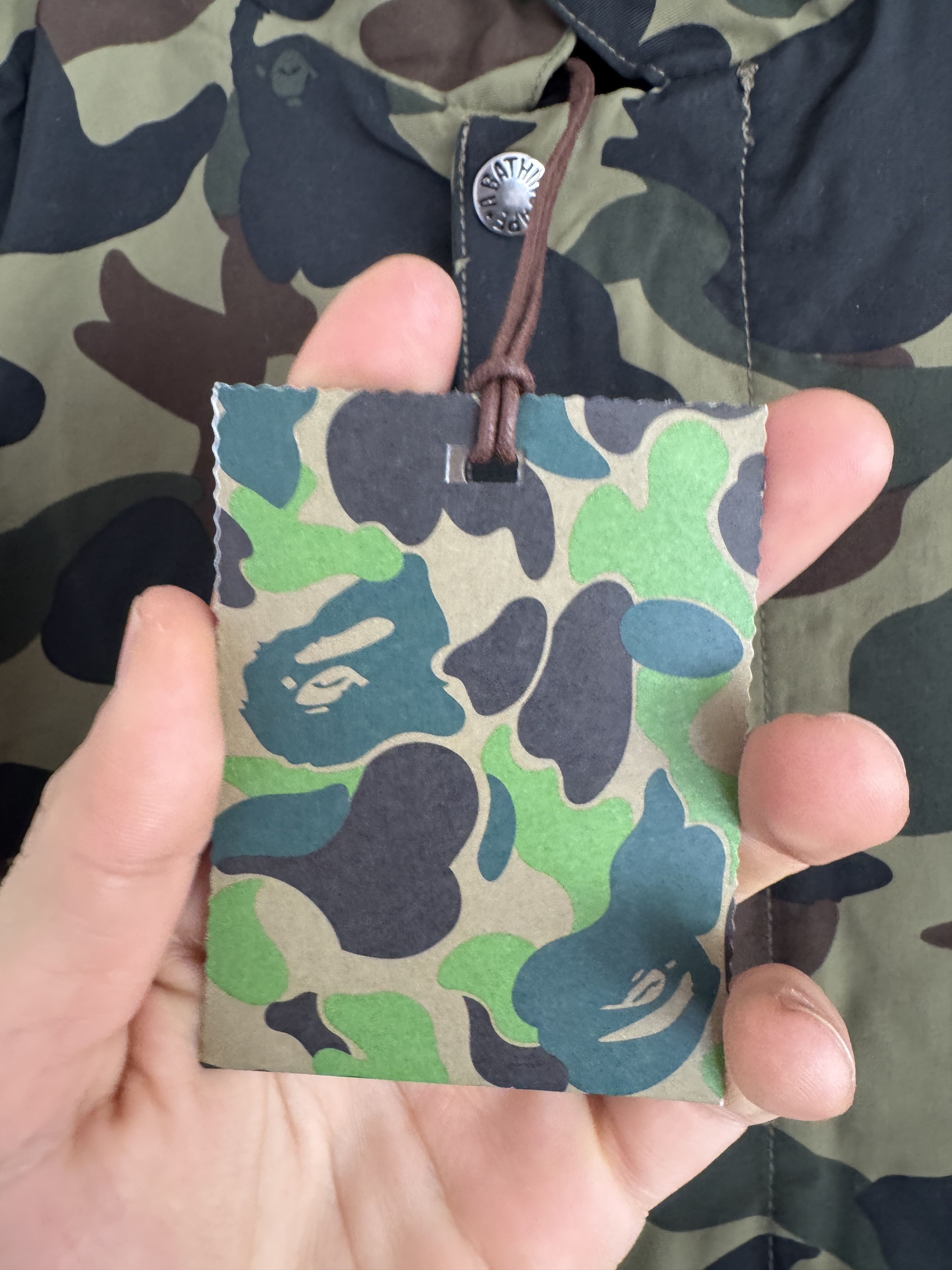 Bape 1st Camo Hooded Coat Size US L / EU 52-54 / 3 - 7 Thumbnail