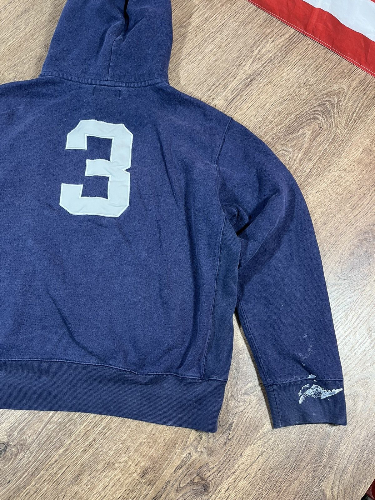 Polo Ralph Lauren Vintage Polo Ralph Lauren Distressed Hoodie Big Logo 🐎 Size US XXL / EU 58 / 5 - 17 Thumbnail