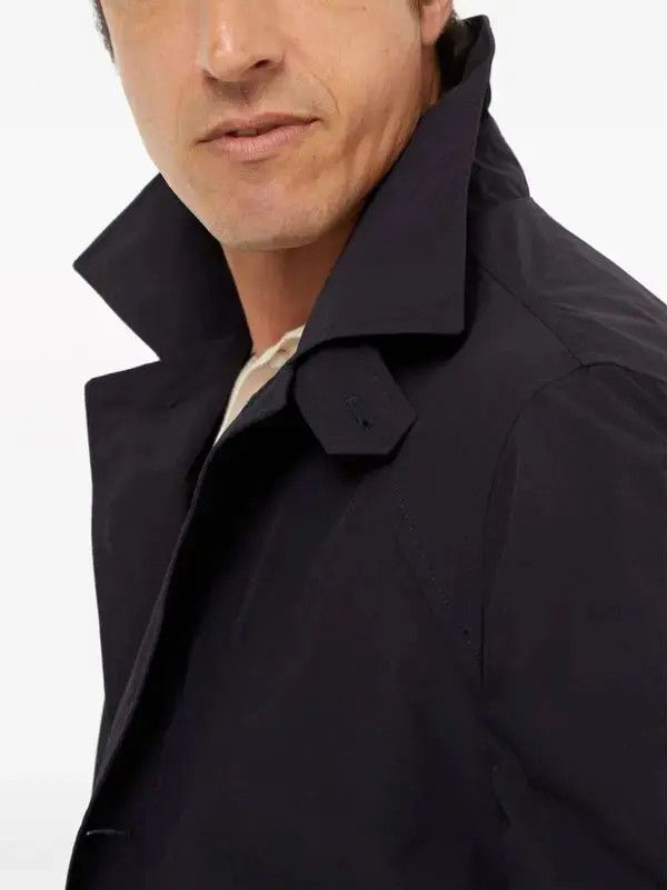Brunello Cucinelli o1w1db10725 Raincoat in Dark Blue Size US M / EU 48-50 / 2 - 5 Thumbnail