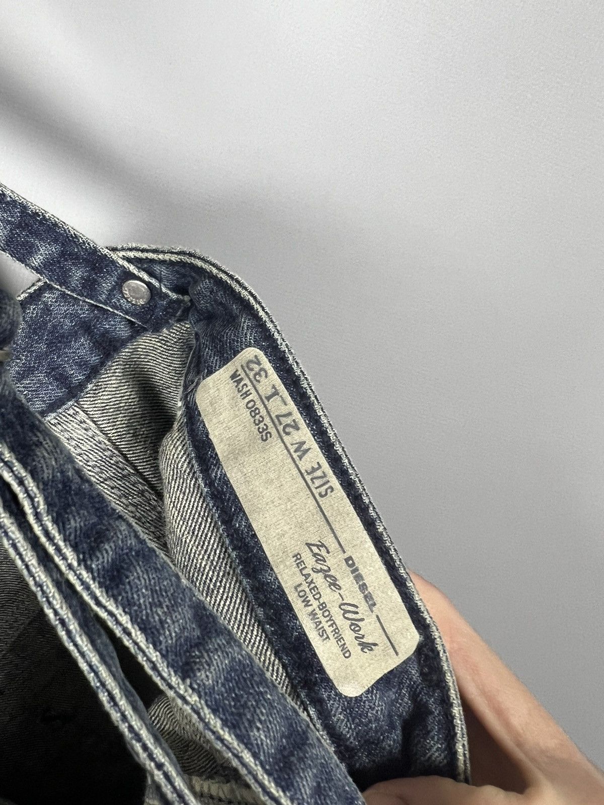 Diesel W27 Diesel jeans / jumpsuit with removable suspenders Size 27" / US 4 / IT 40 - 9 Thumbnail