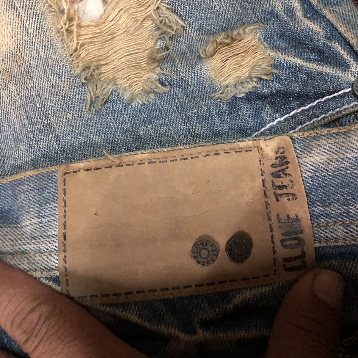 If Six Was Nine × Japanese Brand × Le Grande Bleu (L.G.B.) Clone Devgru patches Punk Rockabilly Denim Pants Size US 31 - 3 Thumbnail