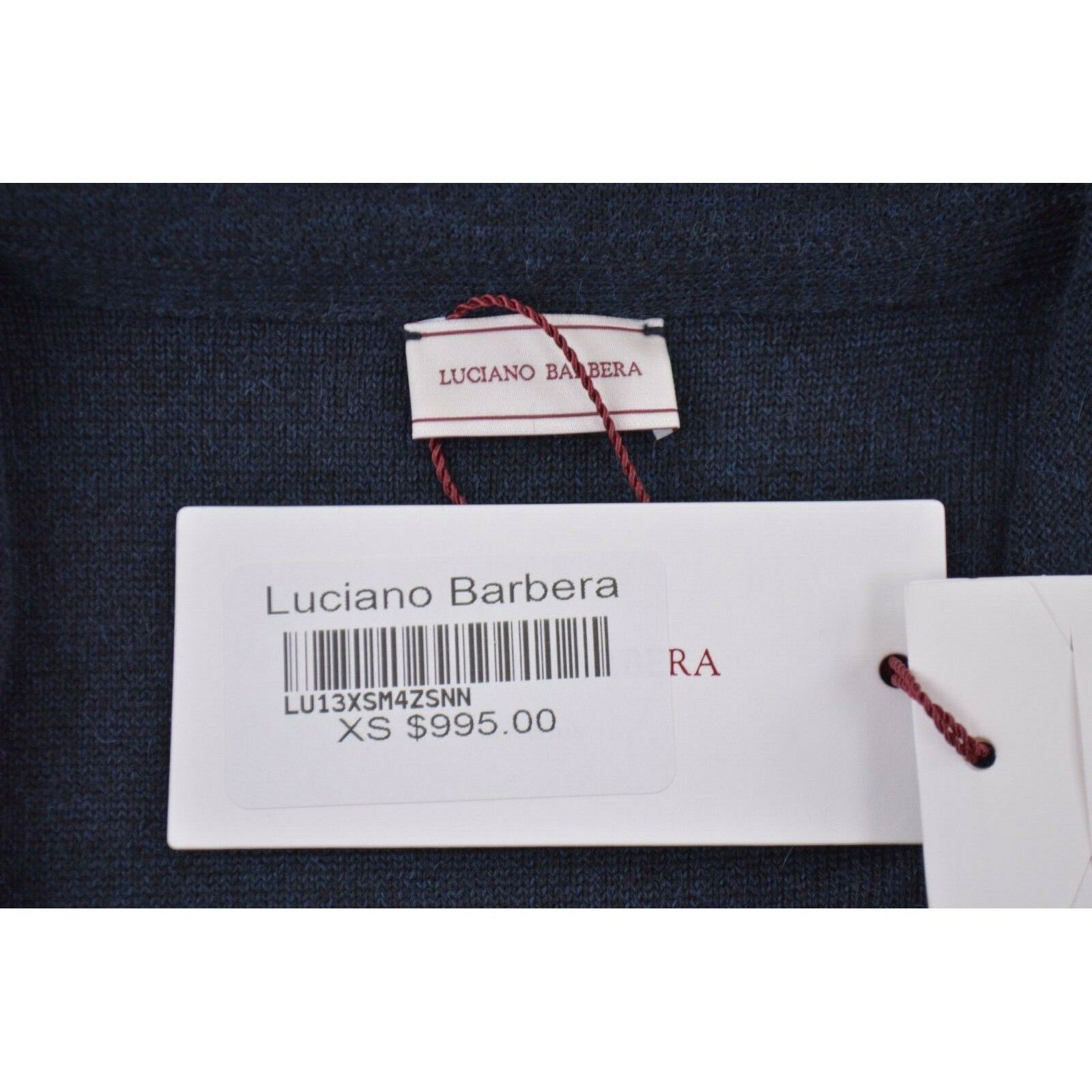Luciano Barbera Luciano Barbera Sweater Size US XS in Blue Size US XS / EU 42 / 0 - 2 Thumbnail