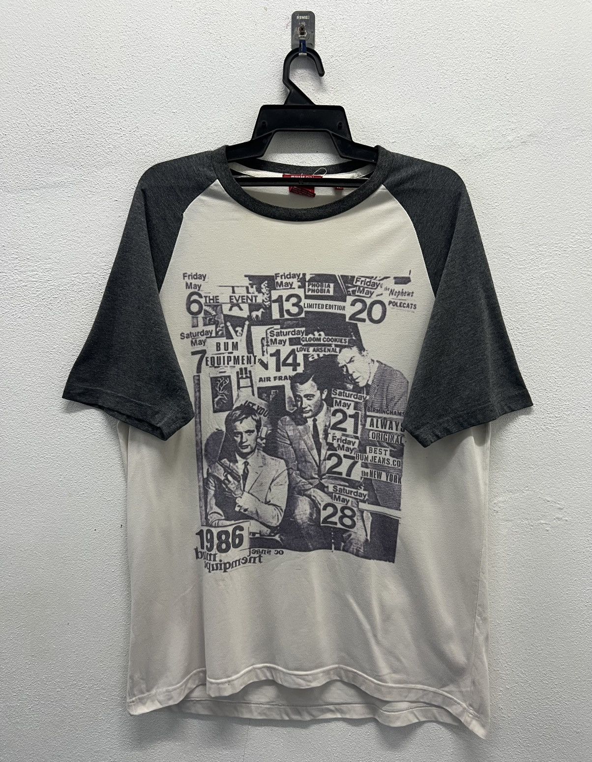 B.U.M Equipment × Vintage VINTAGE B.U.M. EQUIPMENT REGULAR CUT SHIRT Size US XL / EU 56 / 4 - 1 Thumbnail
