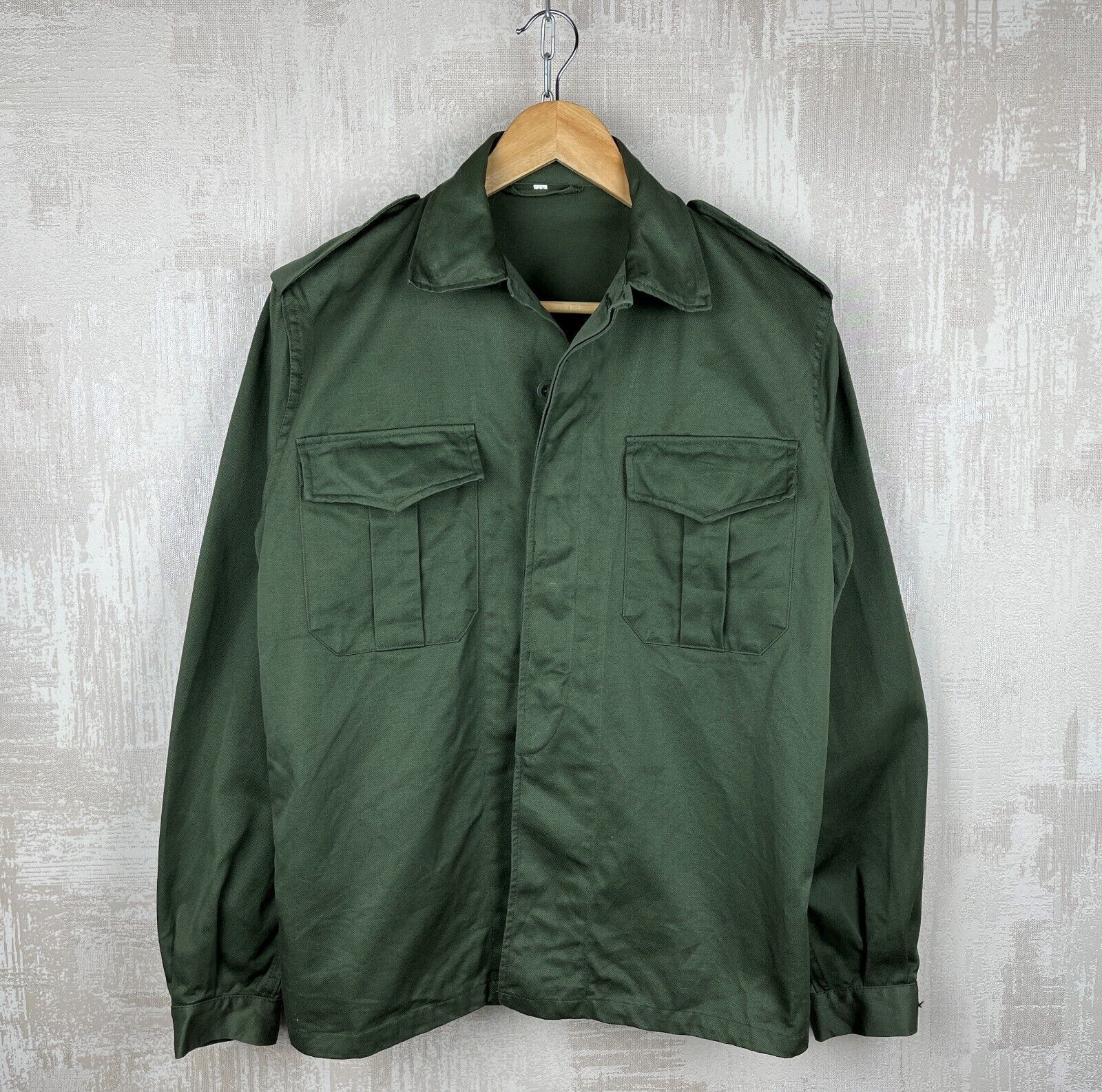 Other Vintage Begetex 1978 Military Officer's Long Sleeve Shirt Size US S / EU 44-46 / 1 - 2 Thumbnail