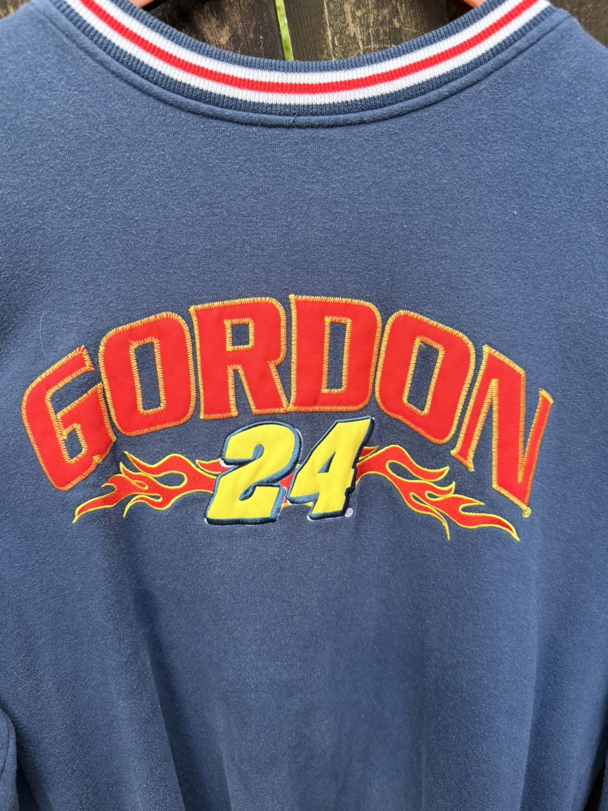 Chase Authentics VTG Chase Authentics Jeff Gordon #24 Nascar Crewneck Size XL Size US XL / EU 56 / 4 - 2 Thumbnail