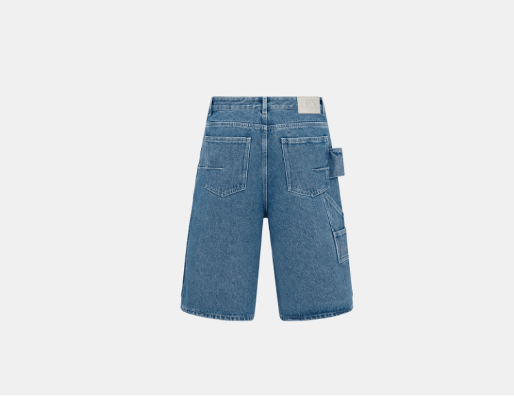 Dior o1w1db11225 493D19 Bermuda Short in Blue Size US 34 / EU 50 - 2 Thumbnail