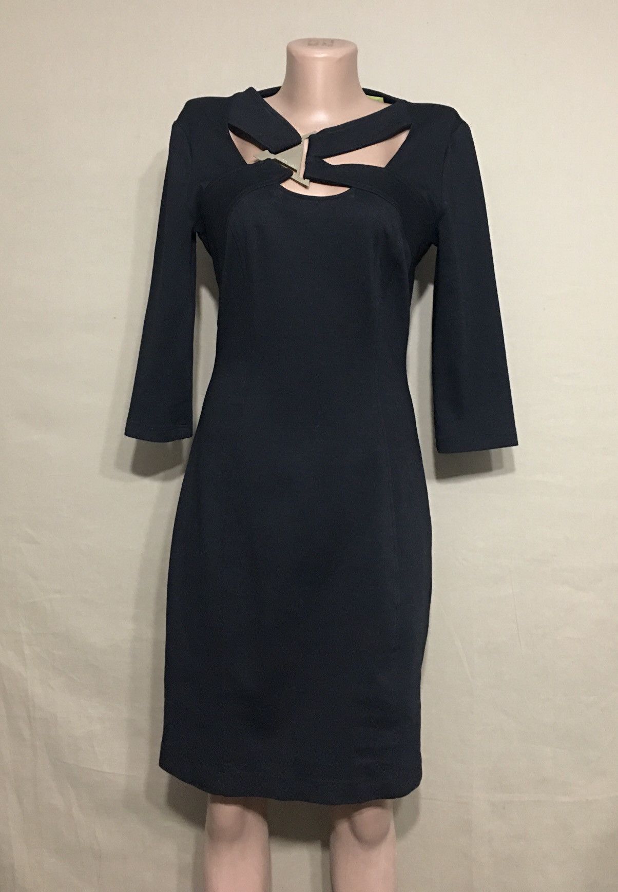 Versace × Versace Jeans Couture VERSACE Jeans Black Designed Dress Size IT42 US6 Size M / US 6-8 / IT 42-44 - 2 Thumbnail