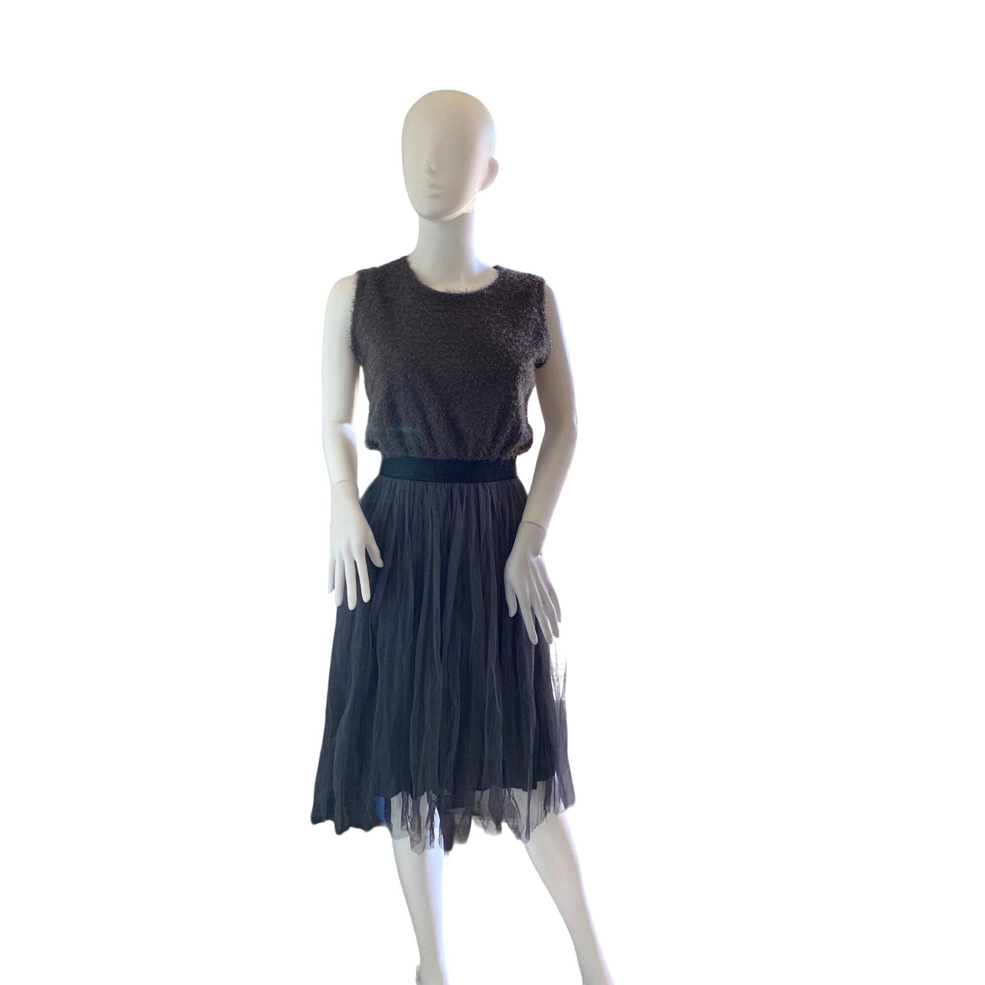 Other SOMA LONDON GRAY & SILVER TULLE PARTY DRESS SZ M/L Size M / US 6-8 / IT 42-44 - 1 Thumbnail