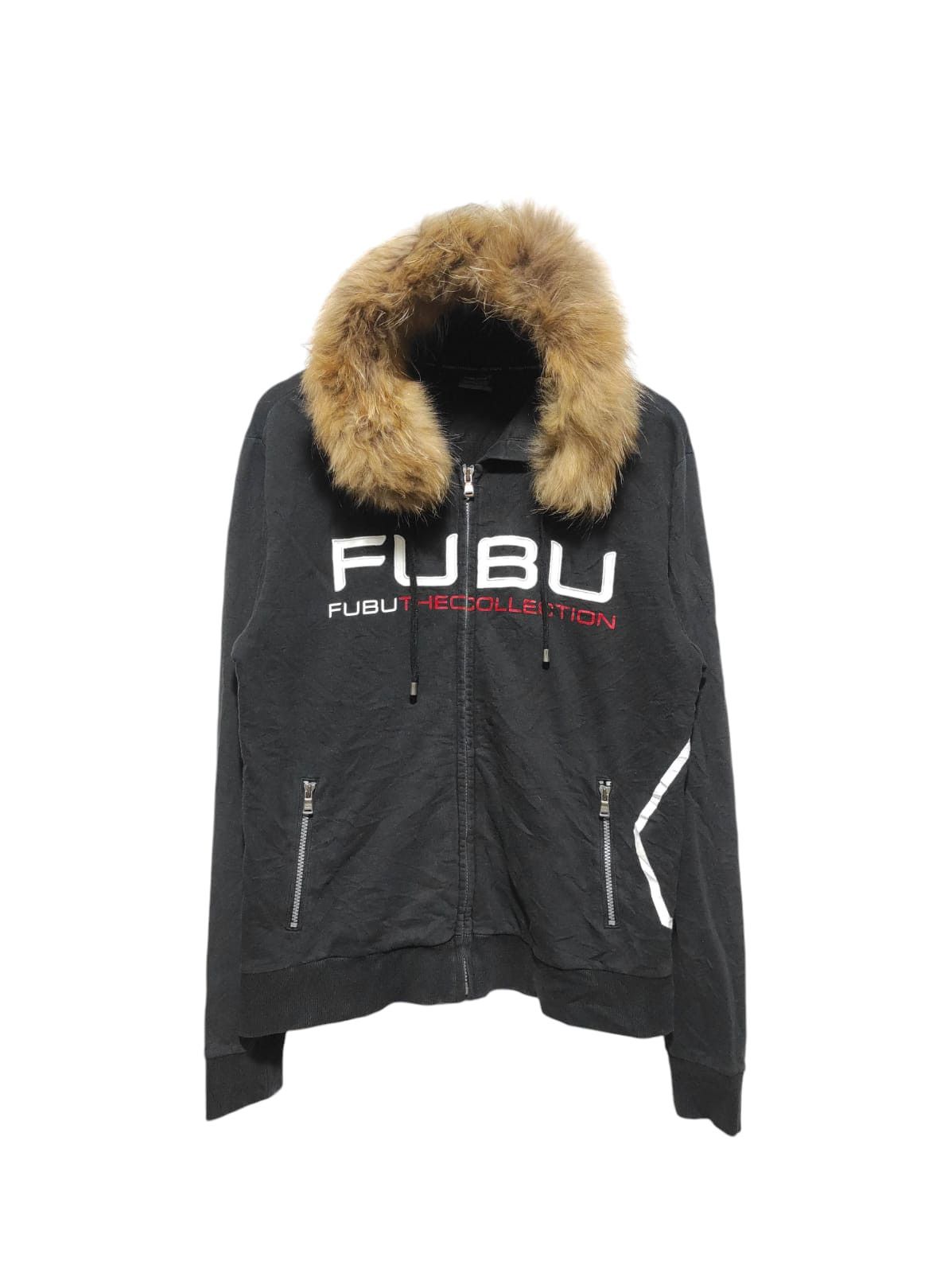 Fubu FUBU zip Fur Hoodie If6Was9 LGB style Size US L / EU 52-54 / 3 - 1 Thumbnail