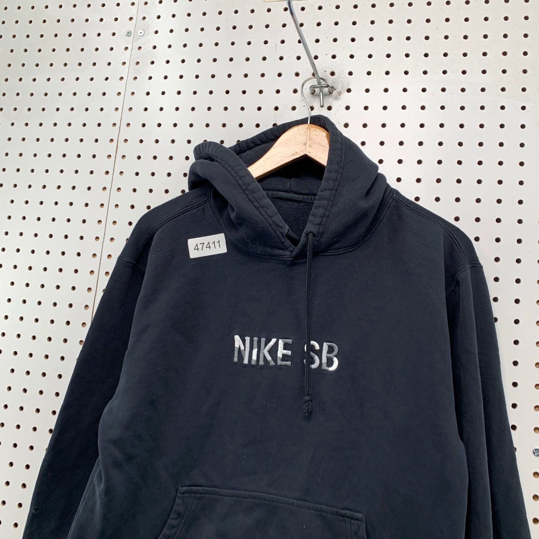 Nike Nike SB Hoodie Sweatshirt Mens M Black Mosaic Logo Embroidered Fleece Size US M / EU 48-50 / 2 - 6 Thumbnail