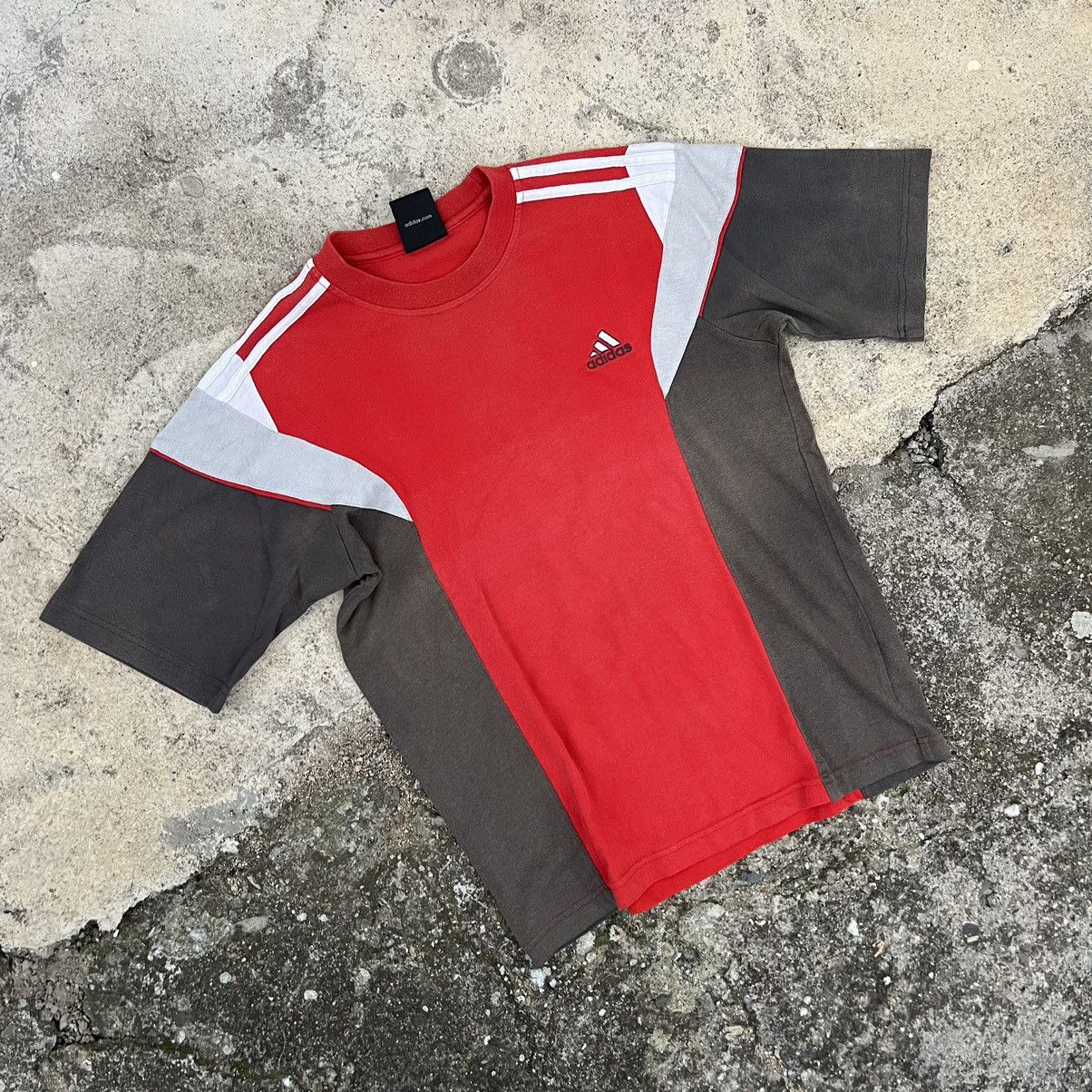 Adidas × Vintage Vintage T-Shirt Adidas Drill Y2K Size US S / EU 44-46 / 1 - 2 Thumbnail