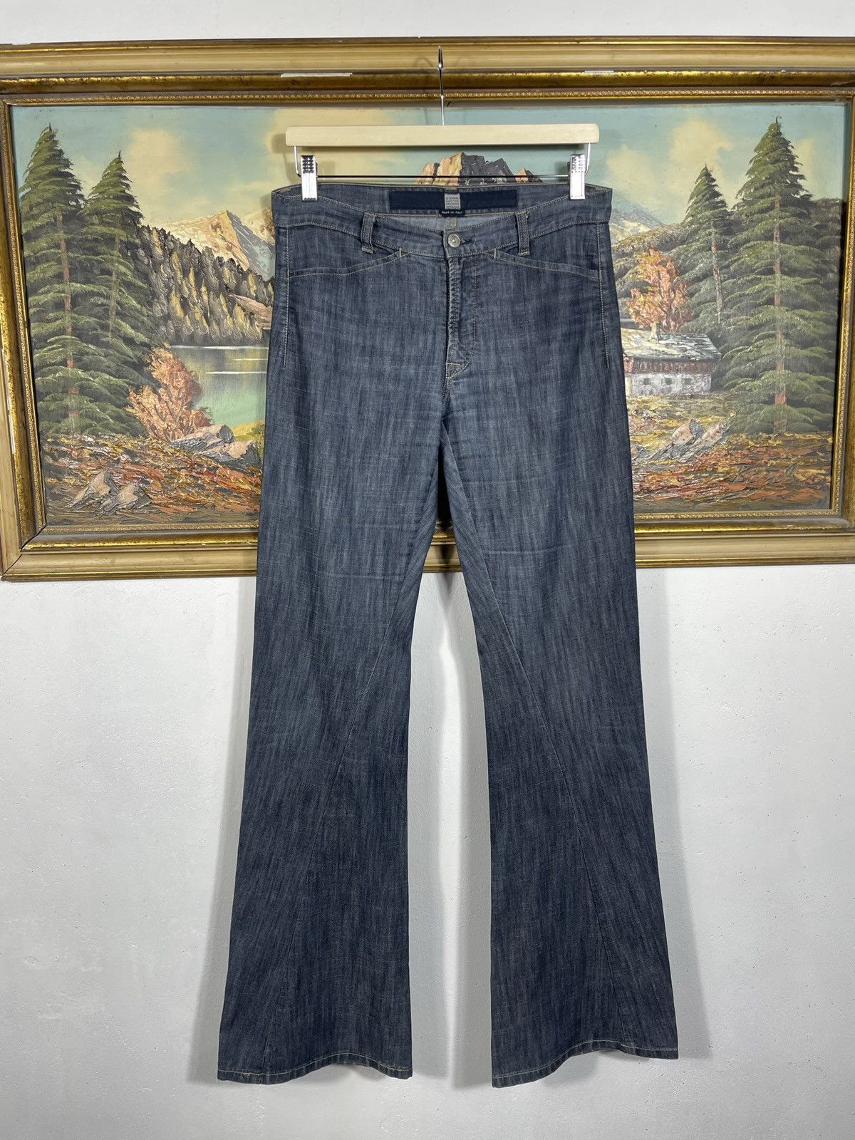 Marithe + Francois Girbaud × Vintage Marithe Francois Girbaud Vintage Y2k Bootcut Flare Jeans Size US 29 - 1 Thumbnail