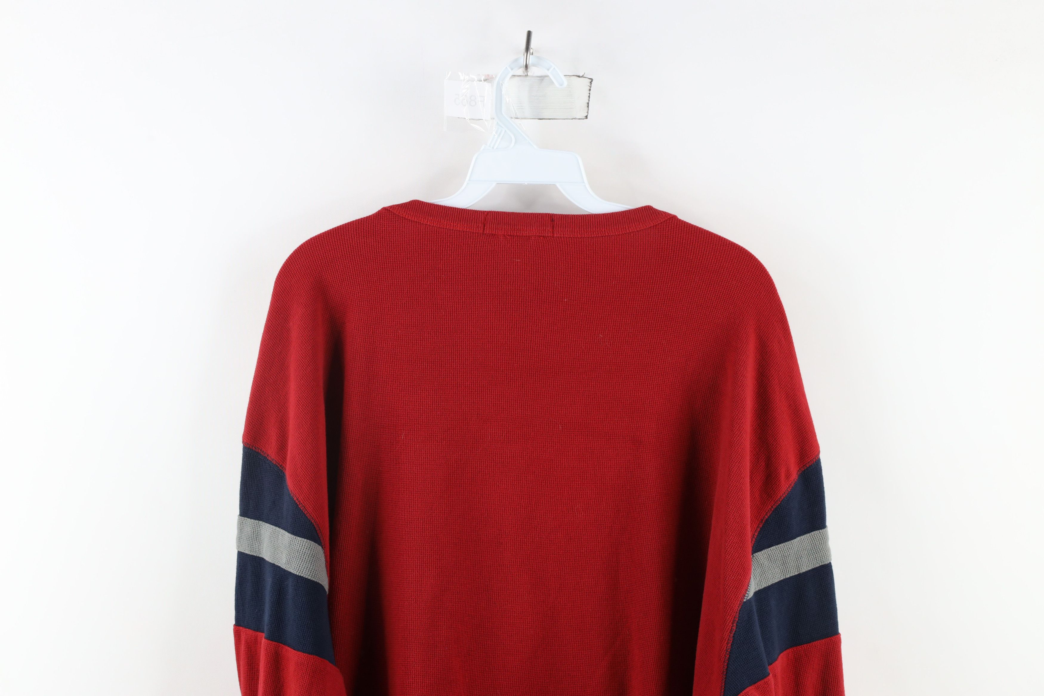 Nautica × Vintage Vintage Nautica Thermal Waffle Knit Long Sleeve T-Shirt Size US XXL / EU 58 / 5 - 10 Thumbnail