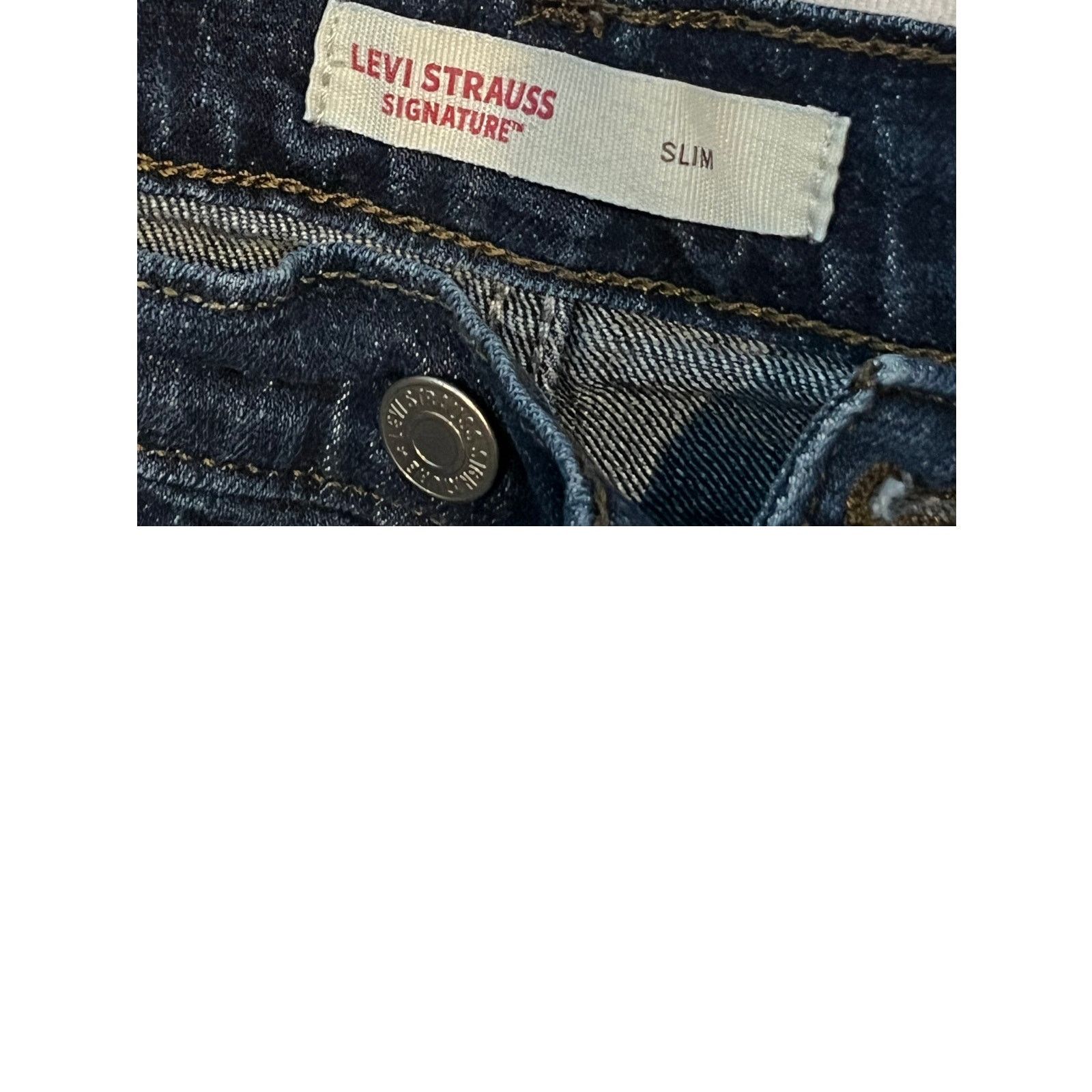 Levi's Levi's Signature Slim Jeans, 34x32 Size US 34 / EU 50 - 3 Thumbnail
