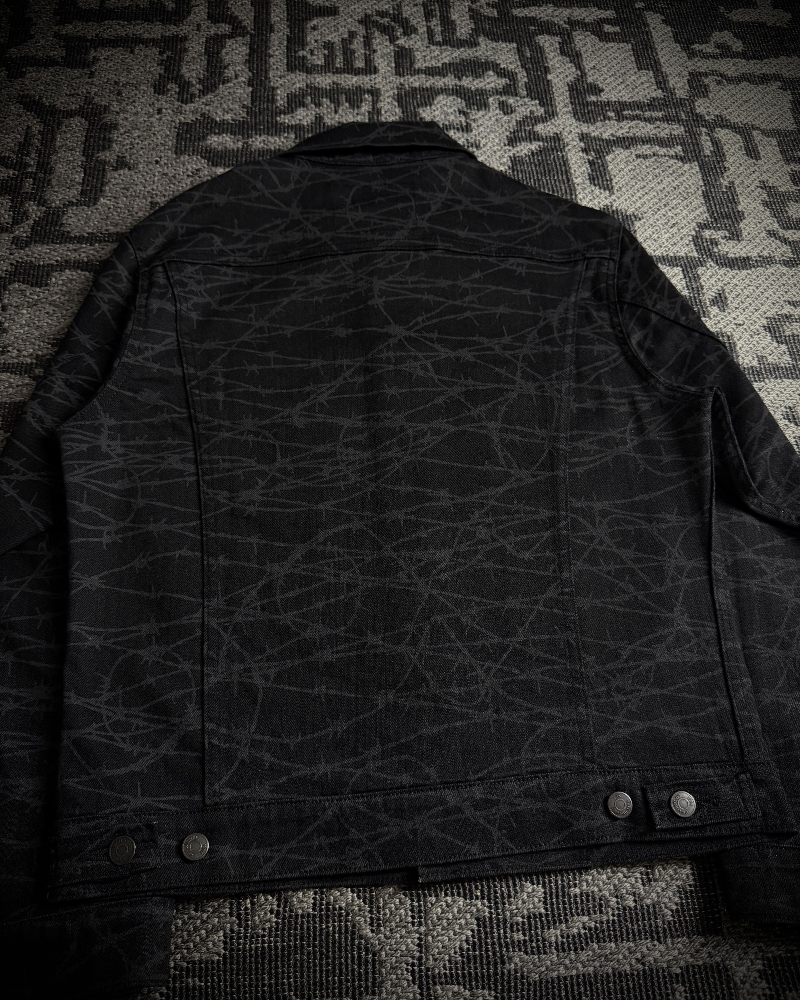 Hysteric Glamour Hysteric Glamour Barbed Wire Trucker Jacket Size US M / EU 48-50 / 2 - 8 Thumbnail