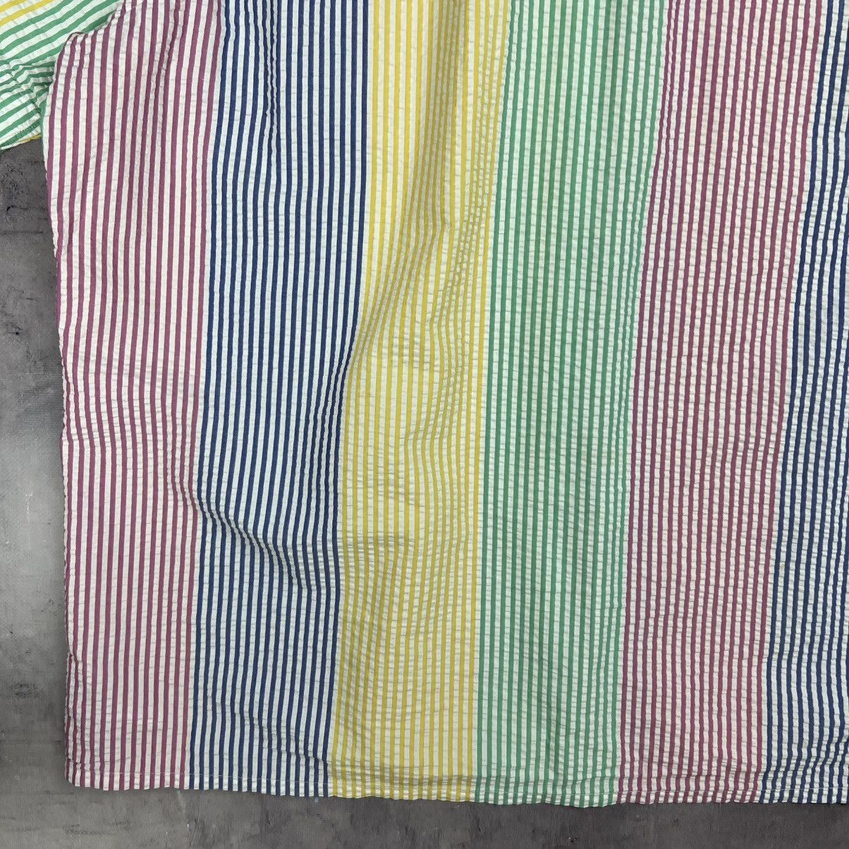 Other Rare! Polo Ralph Lauren Striped Waffle Button Up Old Money Size US XL / EU 56 / 4 - 18 Thumbnail