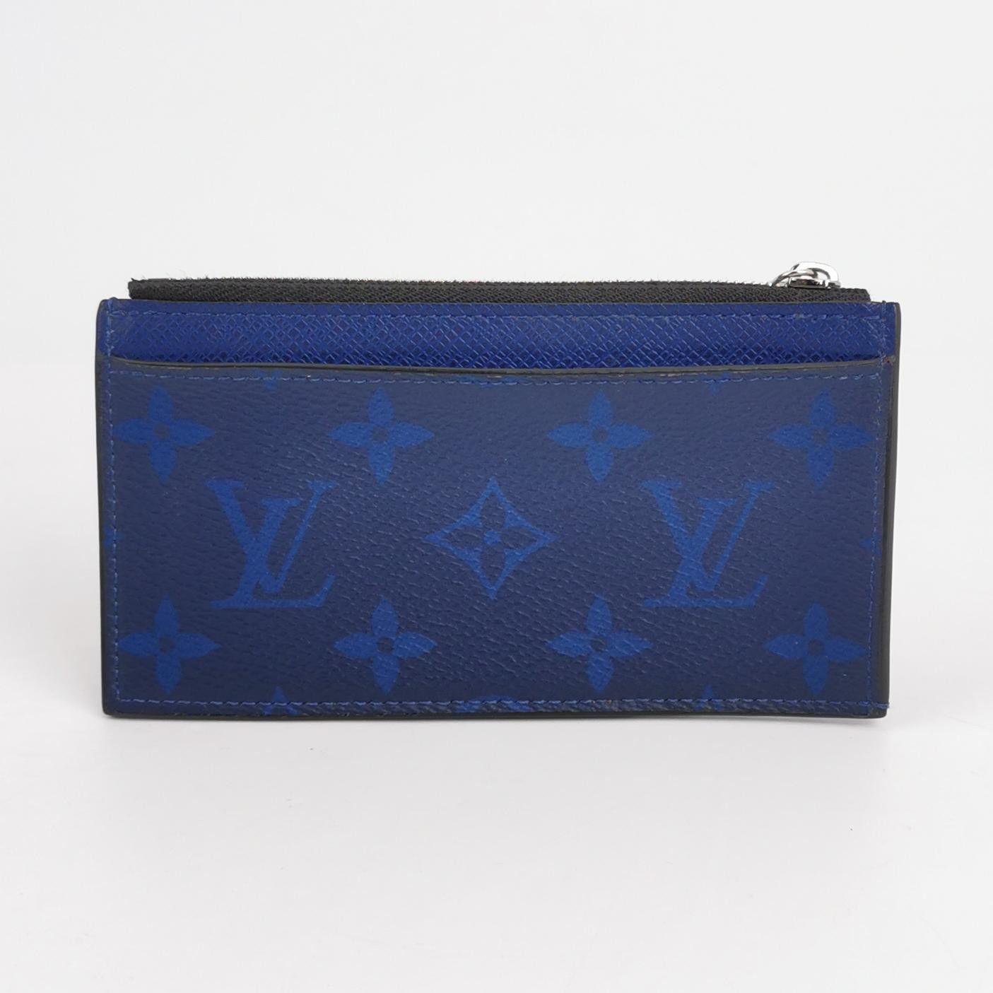Louis Vuitton Louis Vuitton (LV) Coin leather Monogram print card holder Size ONE SIZE - 2 Thumbnail