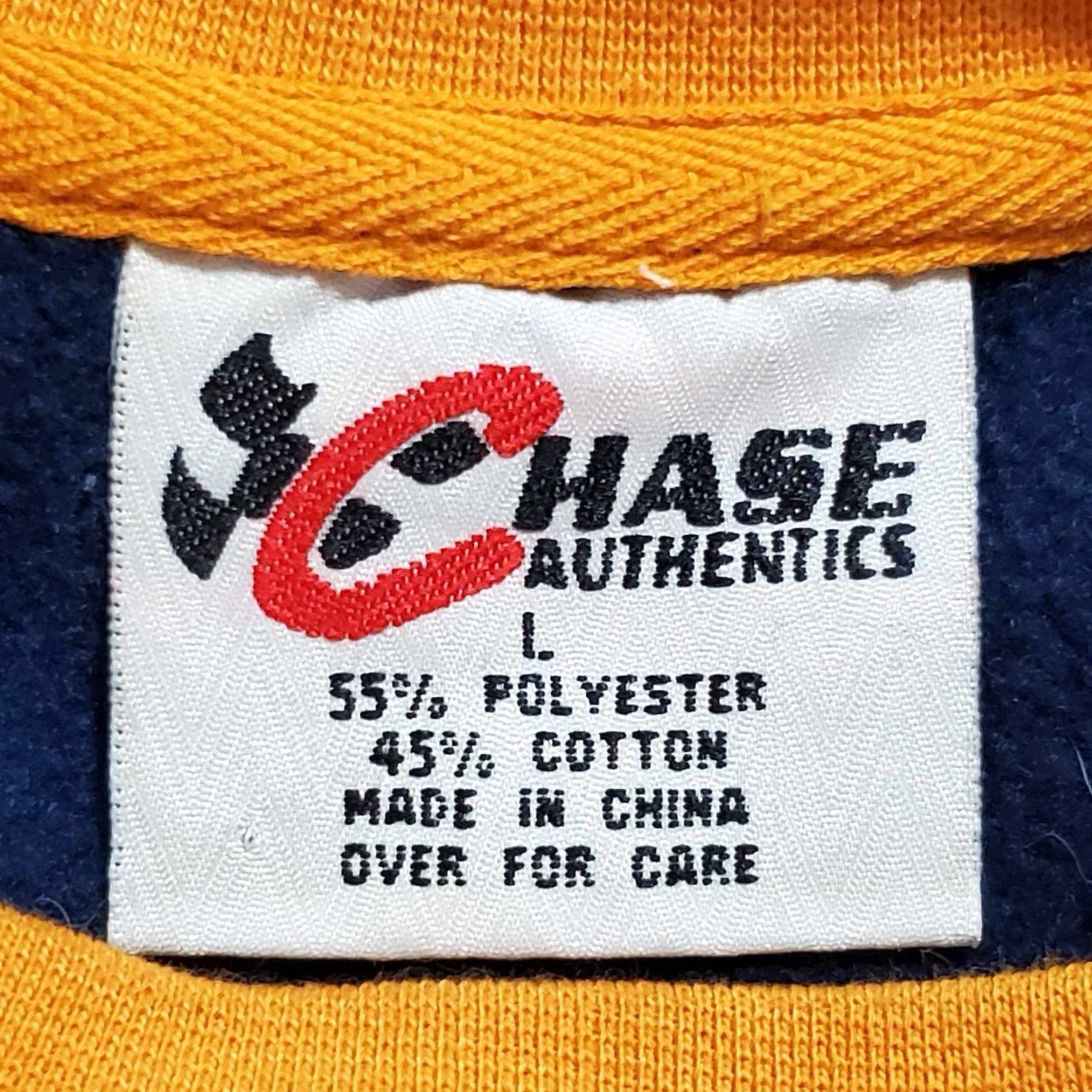 Chase Authentics VINTAGE NASCAR Crewneck Sweater Shirt Mens L Blue 90s Jeff Gordon Chase Authentics Pullover Size US L / EU 52-54 / 3 - 2 Thumbnail