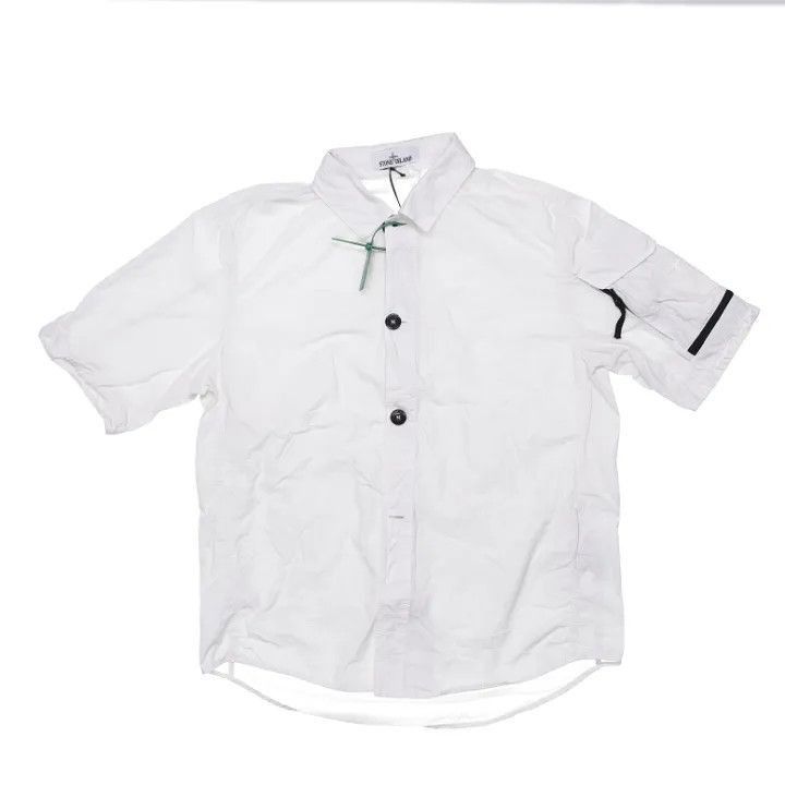 Stone Island Stone Island Casual Short Sleeve Shirt -2506 Size US S / EU 44-46 / 1 - 1 Thumbnail