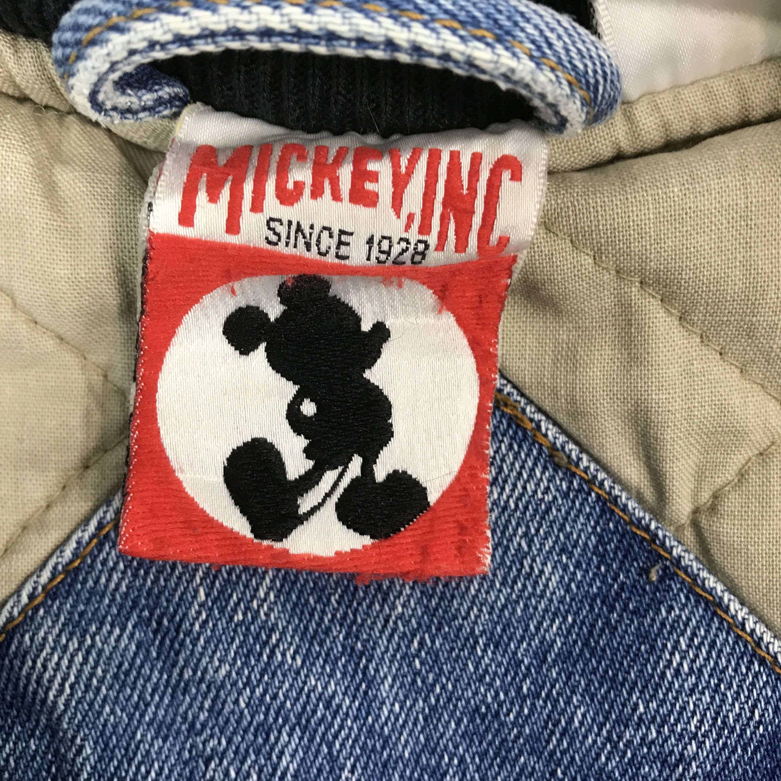 Japanese Brand × Mickey Mouse Mickey Mouse Varsity cotton jacket snap button Size US L / EU 52-54 / 3 - 11 Thumbnail