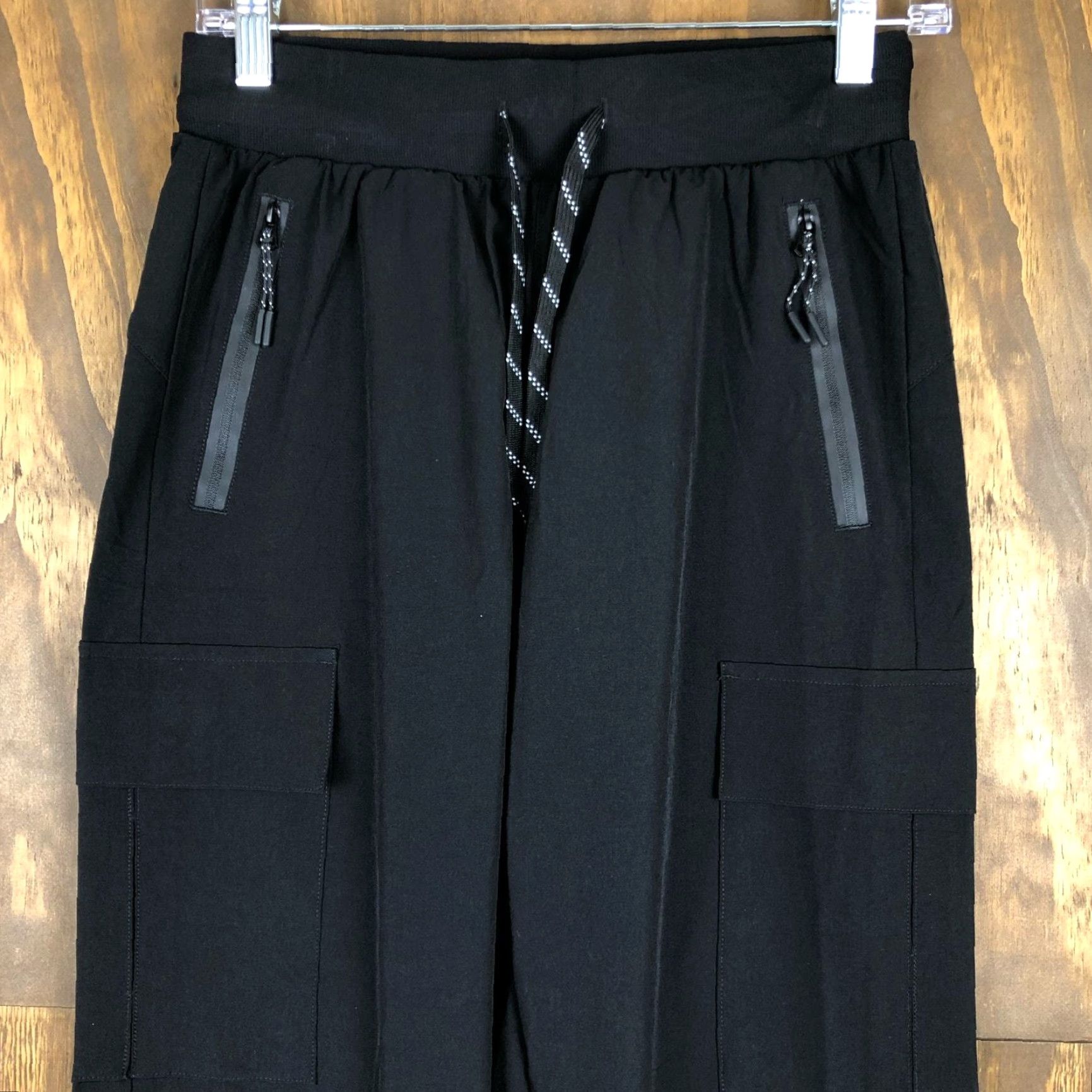 Vintage VINTAGE Haowind Womens Cargo Pants Workout Joggers Hiking Athletic Streetwear Regular Fit S Black Size 27" / US 4 / IT 40 - 2 Thumbnail
