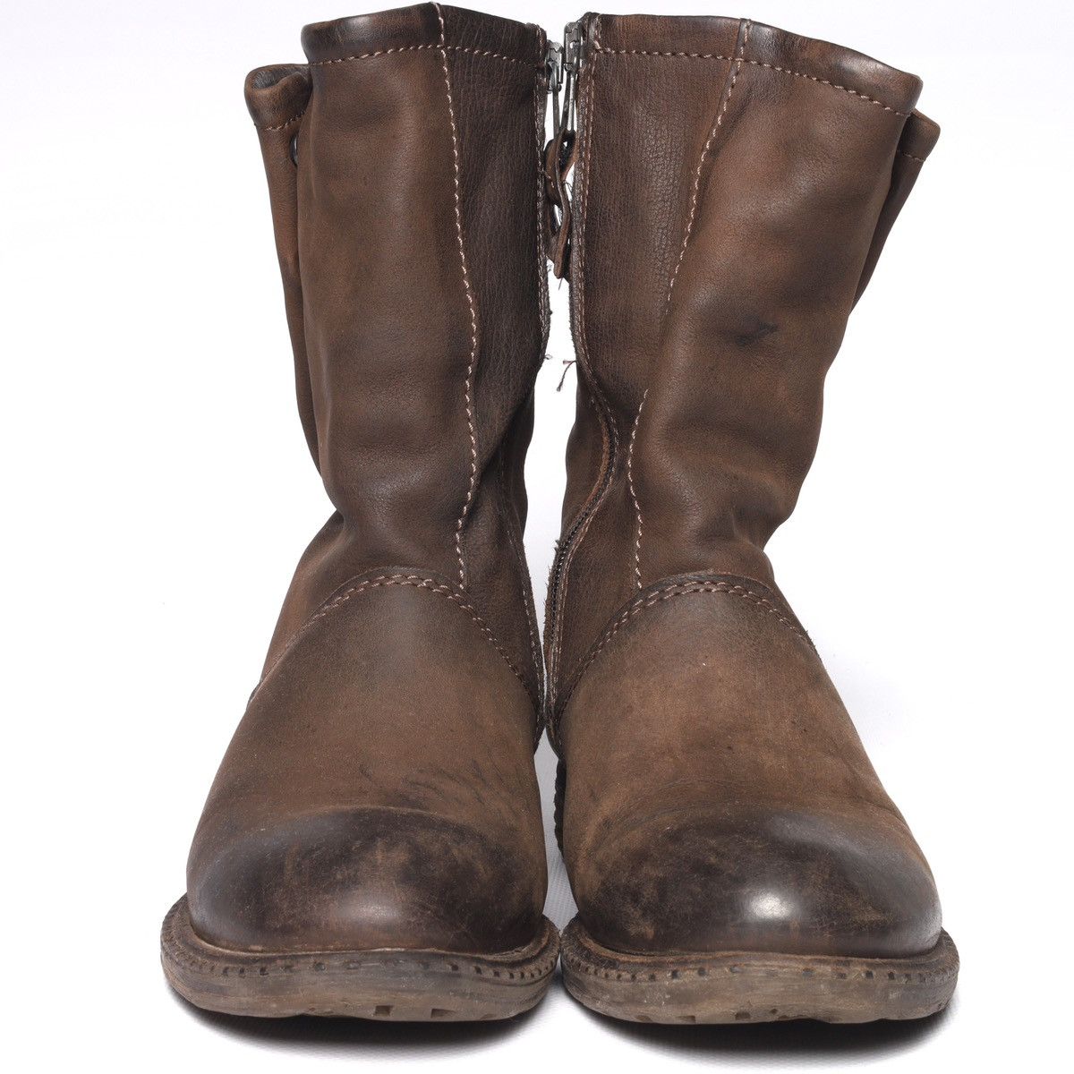 A.S.98 AS 98 A.S.98 Airstep Brown Leather Boots Shoes Avantgarde Size US 6 / IT 36 - 7 Thumbnail