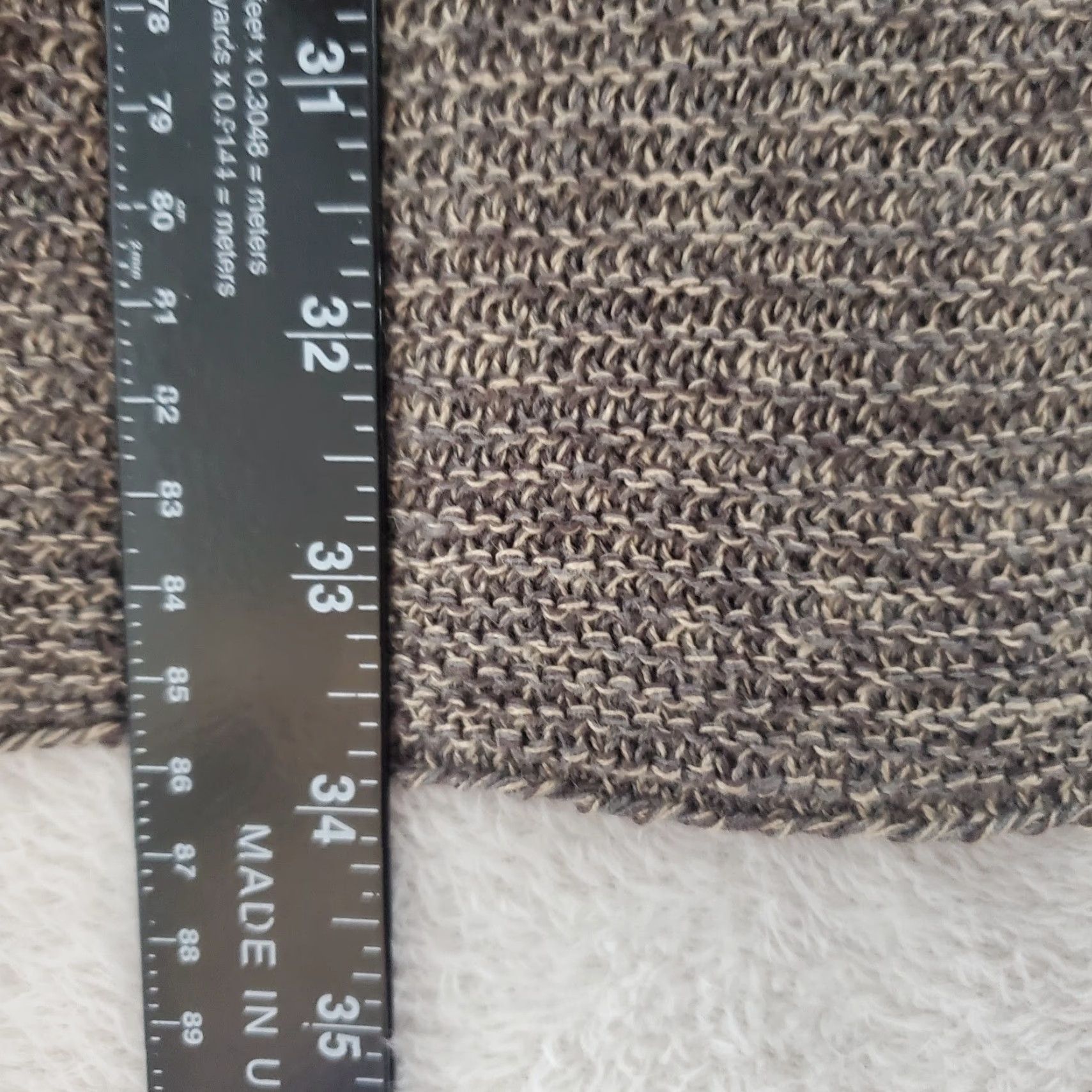 Eileen Fisher Eileen Fisher Cardigan Women L Brown Linen Open Front Side Slits Long Sleeve 100% Linen Classic Minimalist Capsule Size L / US 10 / IT 46 - 7 Thumbnail
