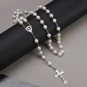 Jewelry Saint Benedict Rosary Necklace Chain Catholic Church Jesus Size ONE SIZE - 3 Thumbnail