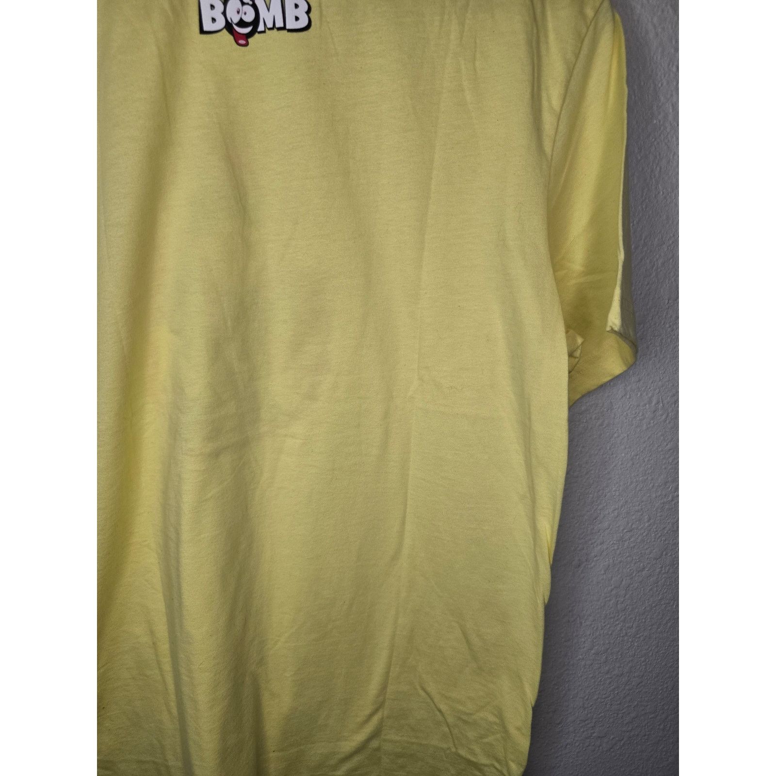 Canvas Gaint Bomb Shirt M Flamin Hot Dog Man Graphic Yellow Tee Size US M / EU 48-50 / 2 - 6 Thumbnail