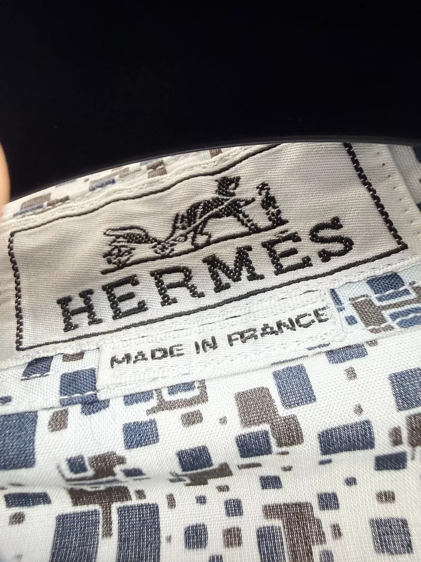Hermes Hermes Irregular Shirt 38 (Worn Once, Like New) Size US S / EU 44-46 / 1 - 3 Thumbnail