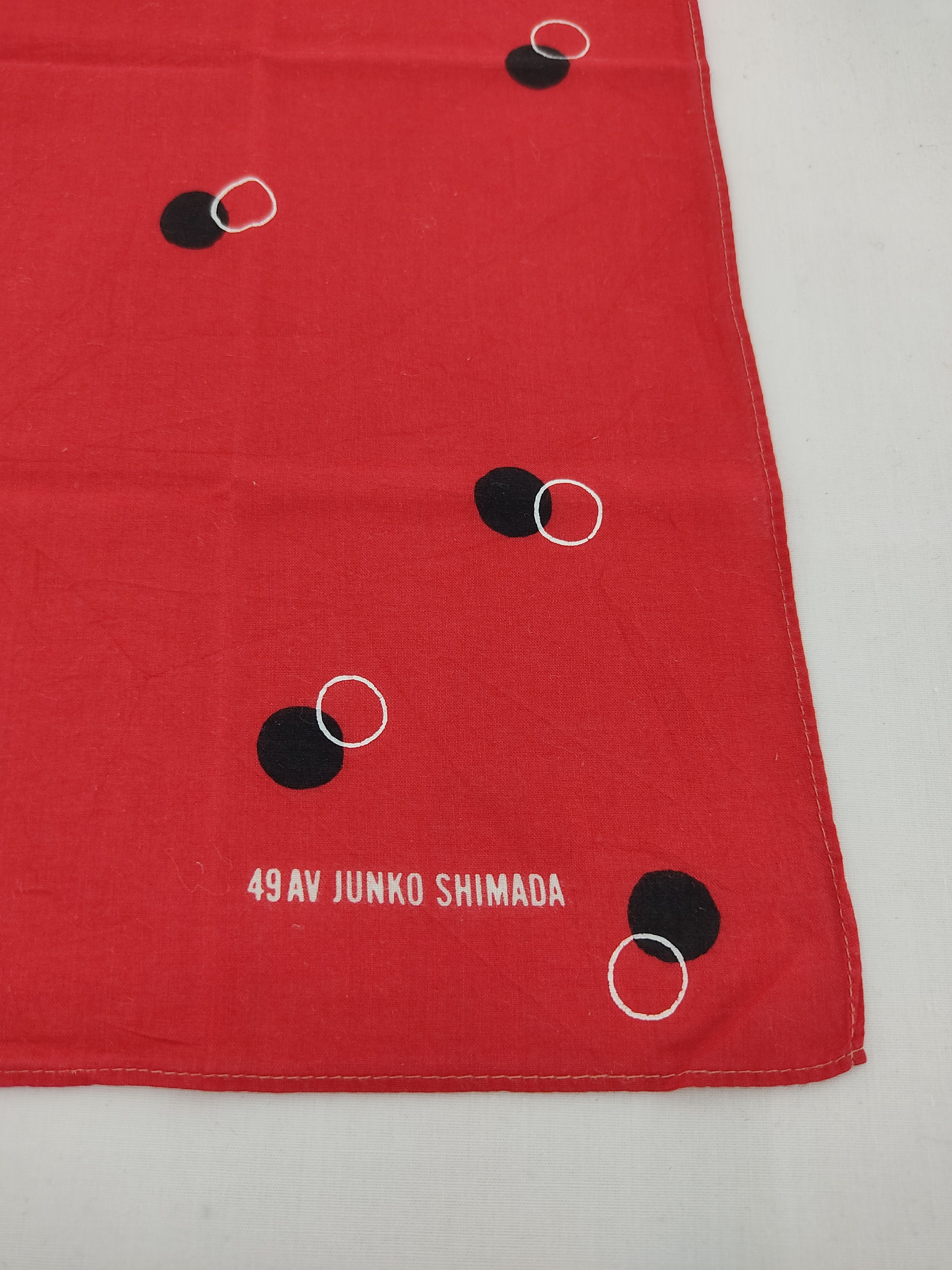 Japanese Brand × Junko Shimada × Vintage Junko Shimada Handkerchief / Neckwear / Bandana Size ONE SIZE - 4 Thumbnail