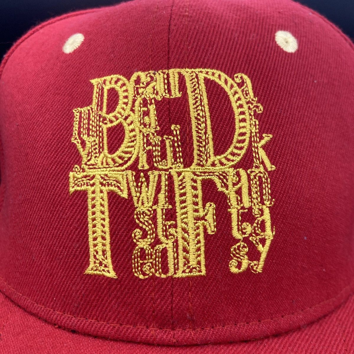 Designer Kanye West My Beautiful Dark Twisted Fantasy Rare Fitted Hat Size ONE SIZE - 10 Thumbnail