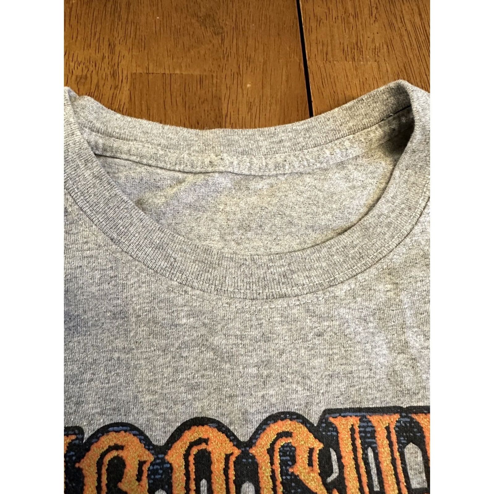 Vintage Ricochet Wrestling Shirt 3XL Gray Adult Size US XXL / EU 58 / 5 - 3 Thumbnail