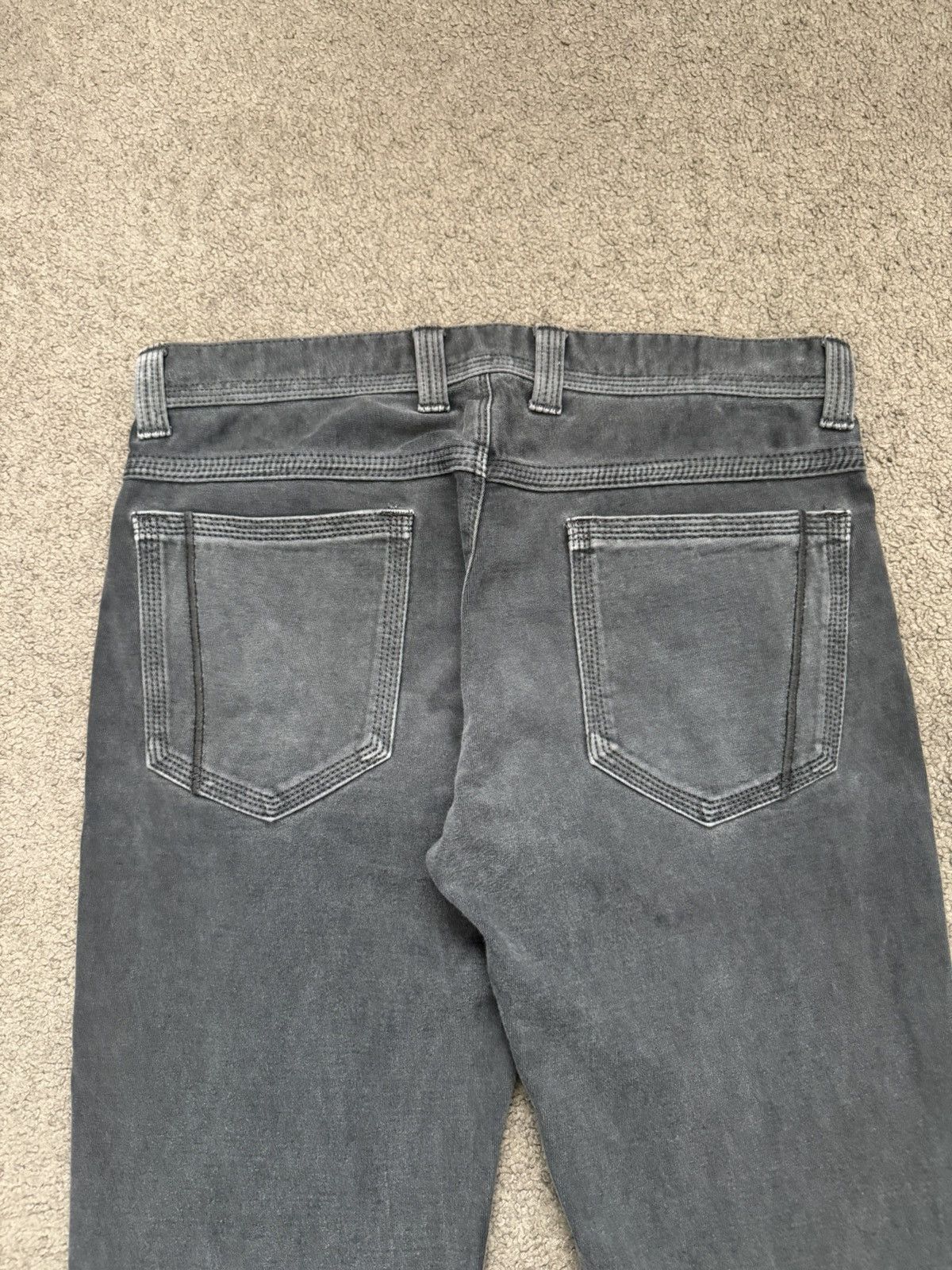 Neil Barrett BLACKBARRETT Neil Barret Overdye Bootcut Triple Stitch Pants Size US 31 - 7 Thumbnail