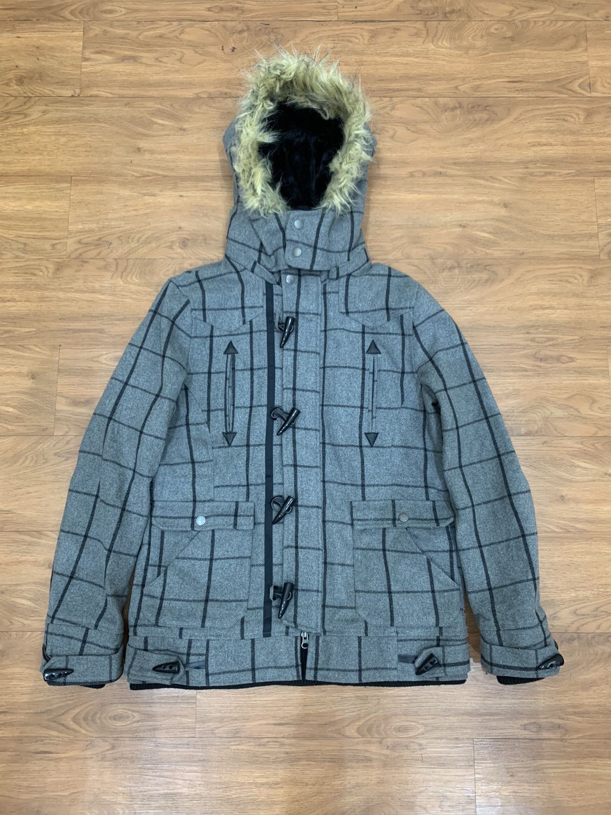 ジャケット・アウター archive semanticdesign fur hoodie jacket archive semanticdesign fur hoodie jacket