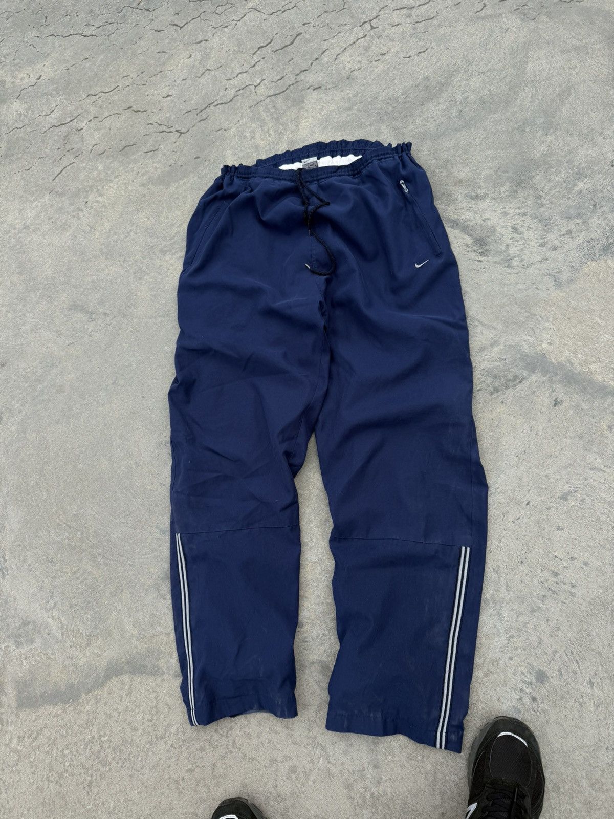 Nike Vintage Y2K Nike Baggy Parachute Sk8 Drill Nylon Rap Pants Size US 38 / EU 54 - 6 Thumbnail