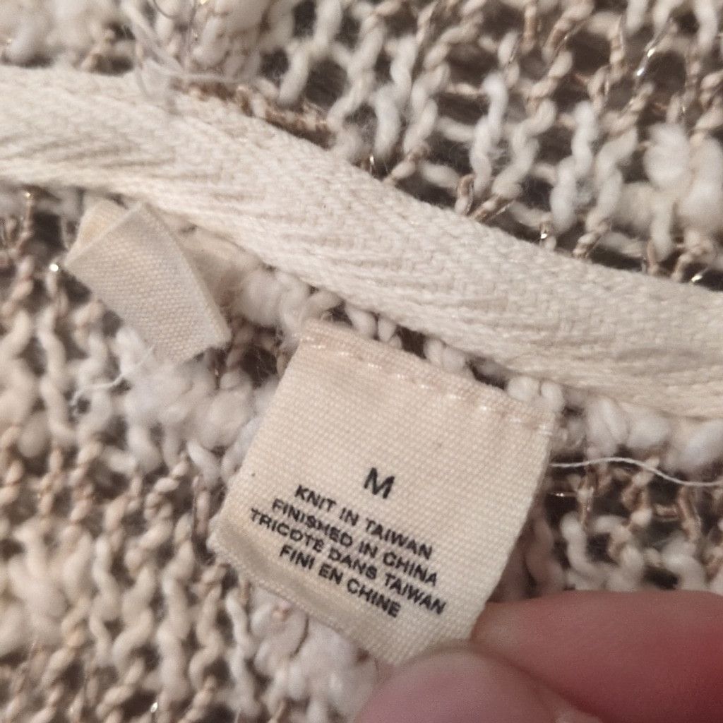 Anthropologie Moth by Anthropologie open Cardigan with hood size medium Size M / US 6-8 / IT 42-44 - 6 Thumbnail