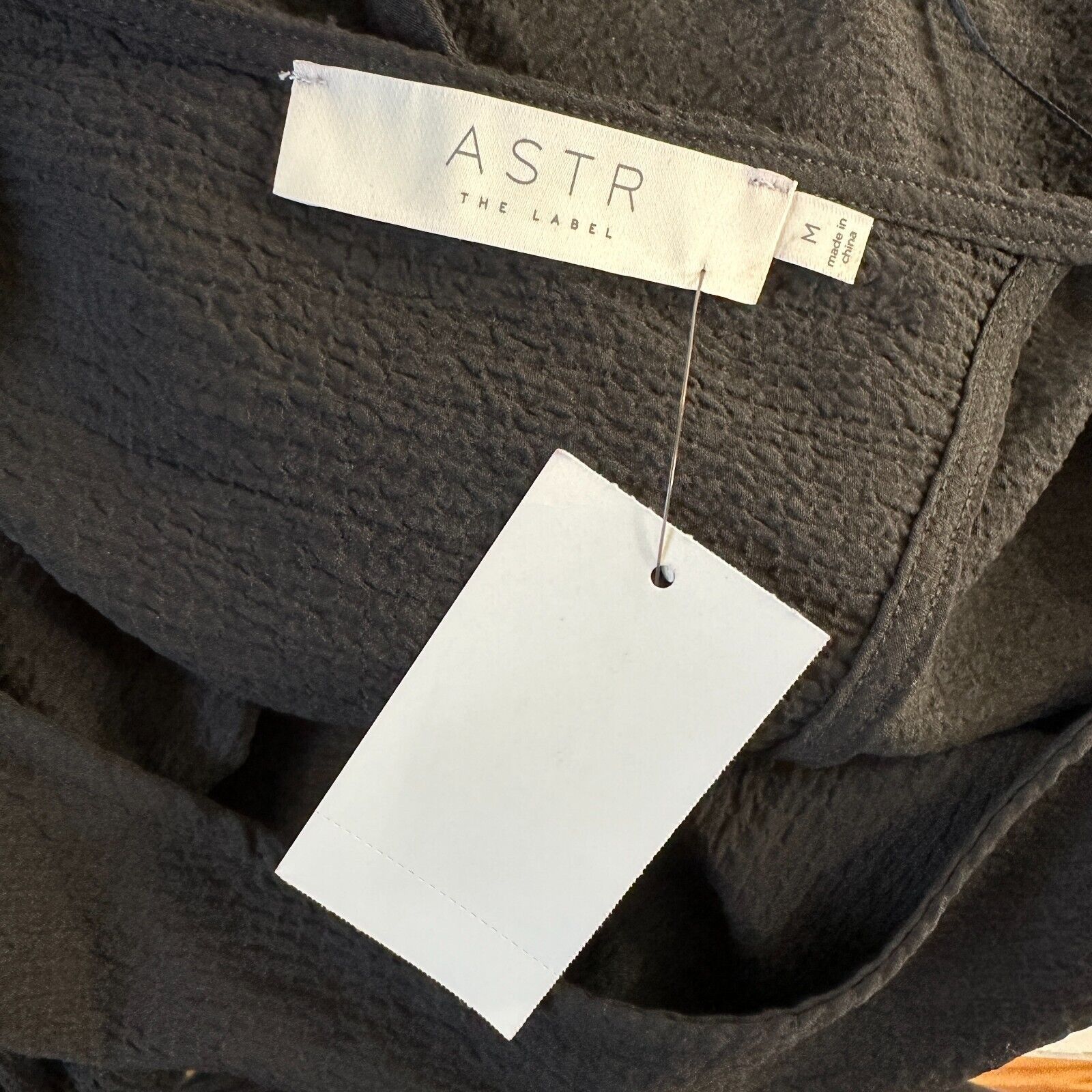 ASTR The Label NWT ASTR The Label Black Rib Long Sleeve Peek A Boo Back M Size M / US 6-8 / IT 42-44 - 10 Thumbnail
