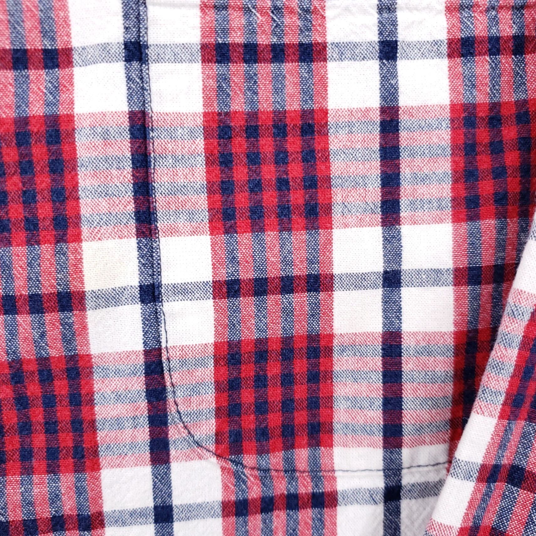 J.Crew J. Crew Shirt Mens L Red Plaid Button-Down Long Sleeve Collared White Cotton Shirt Size US L / EU 52-54 / 3 - 3 Thumbnail