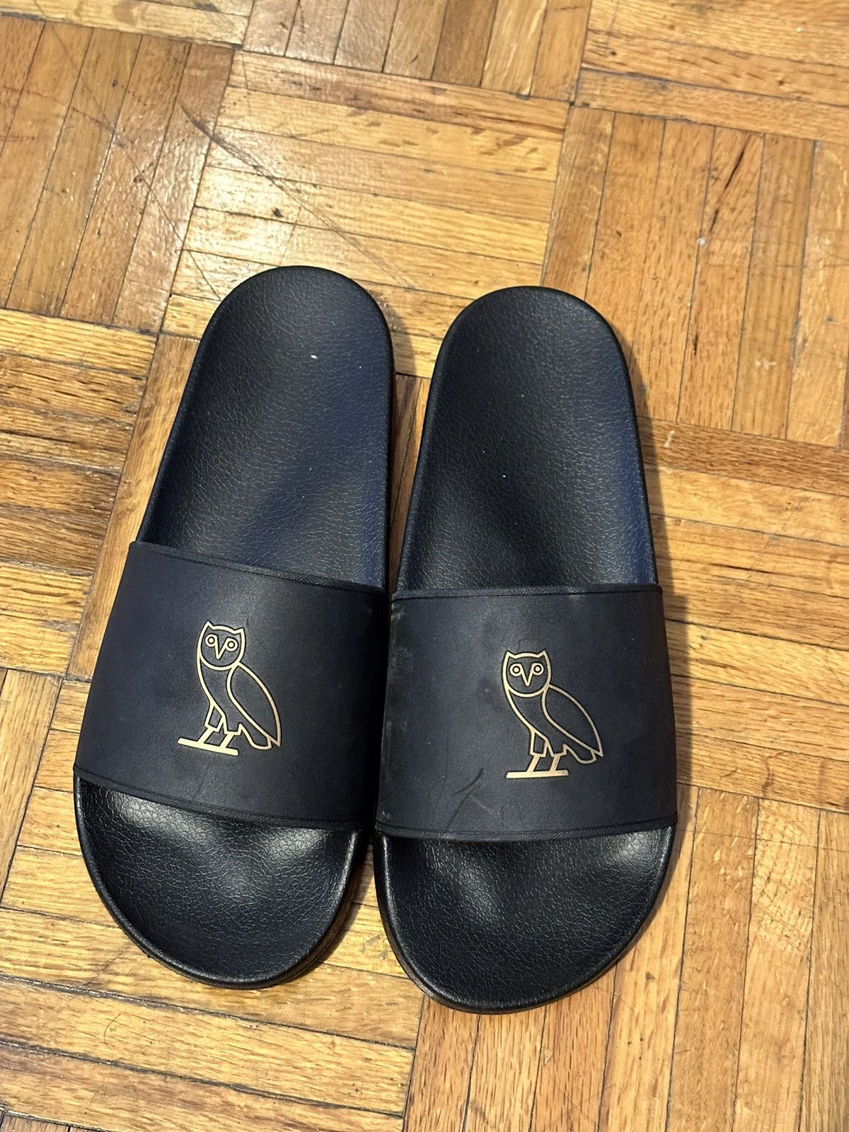 Drake Octobers Very Own OVO Slides Grailed