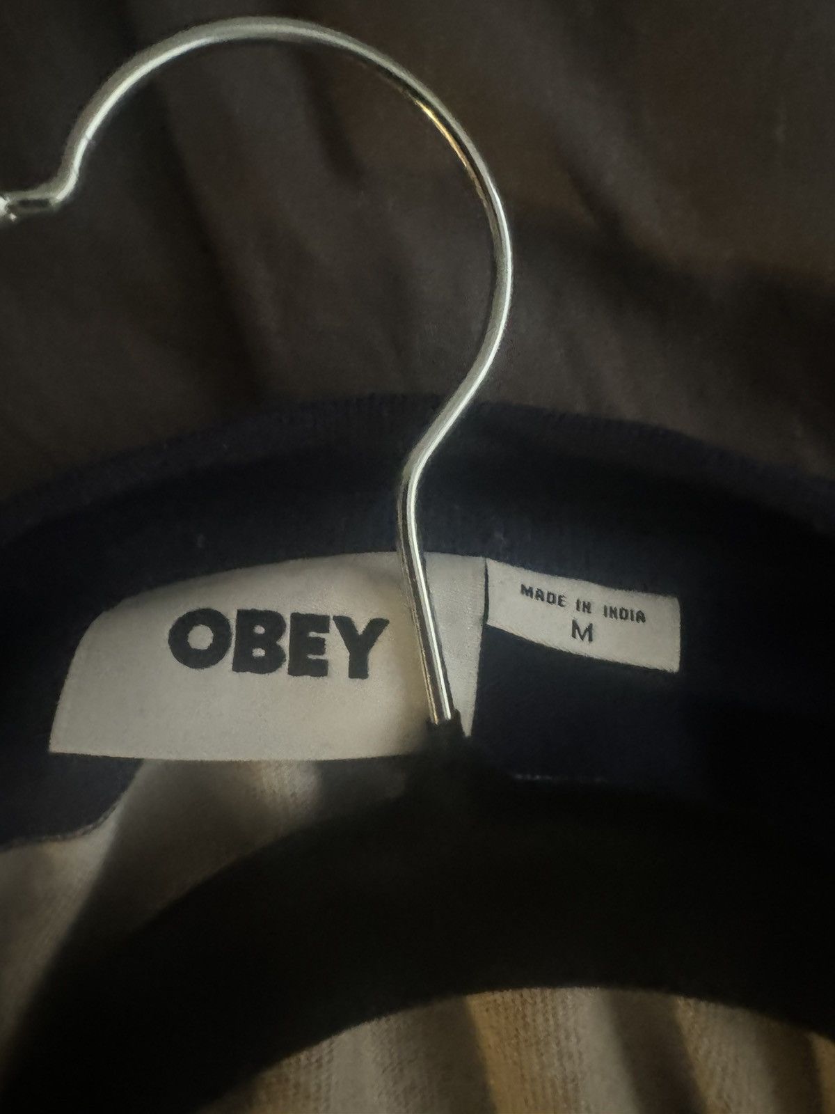 Obey Obey striped L/S Size US M / EU 48-50 / 2 - 2 Thumbnail