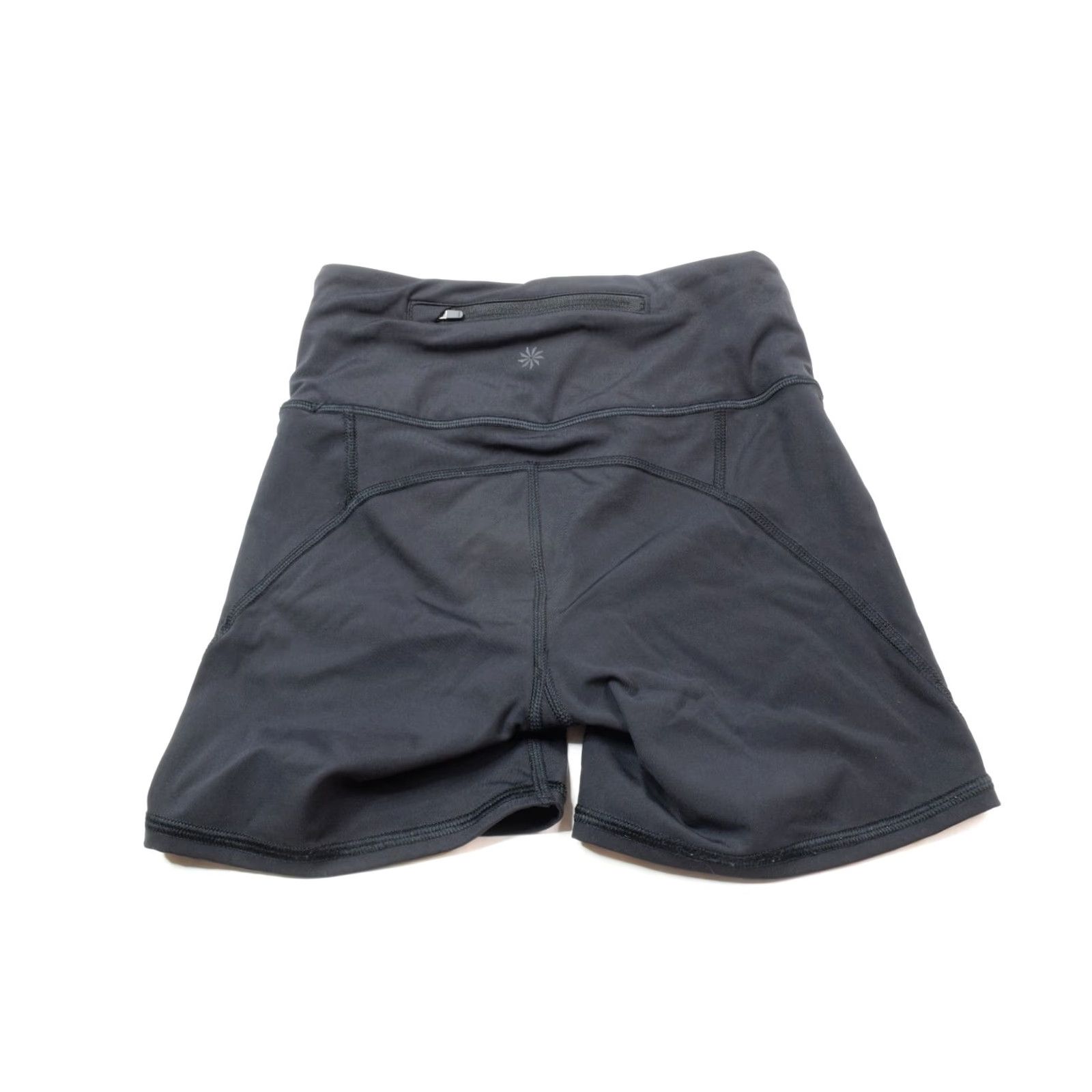 Athleta Athleta Bike Shorts Womens XS Black 5" Pull-On Stretch Activewear Size 24" / US 00 / IT 34 - 4 Thumbnail