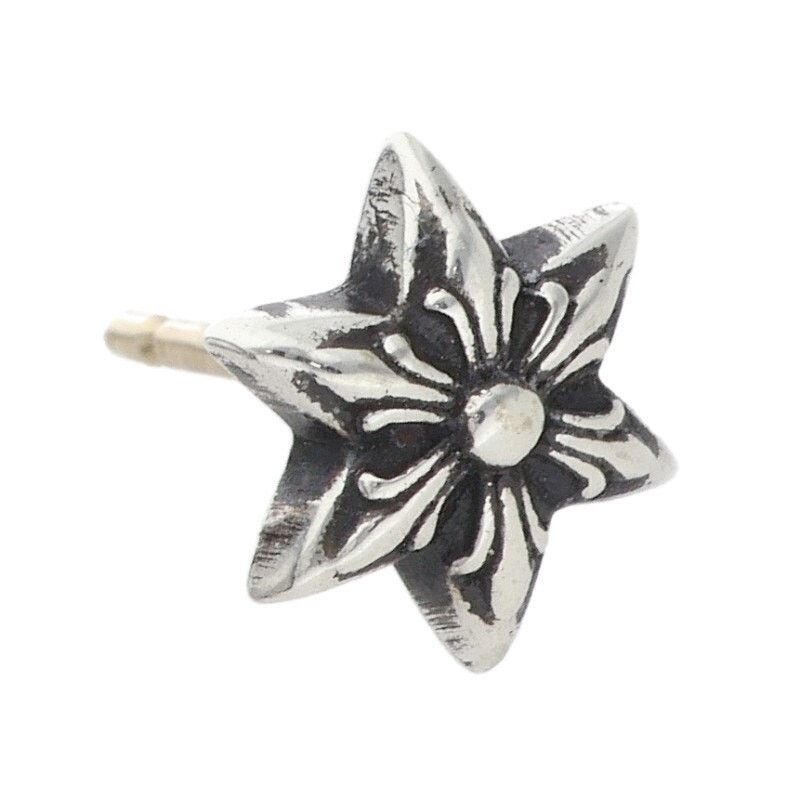 Chrome Hearts Chrome Hearts Co Star Silver Star Stud Earring Size ONE SIZE - 5 Thumbnail