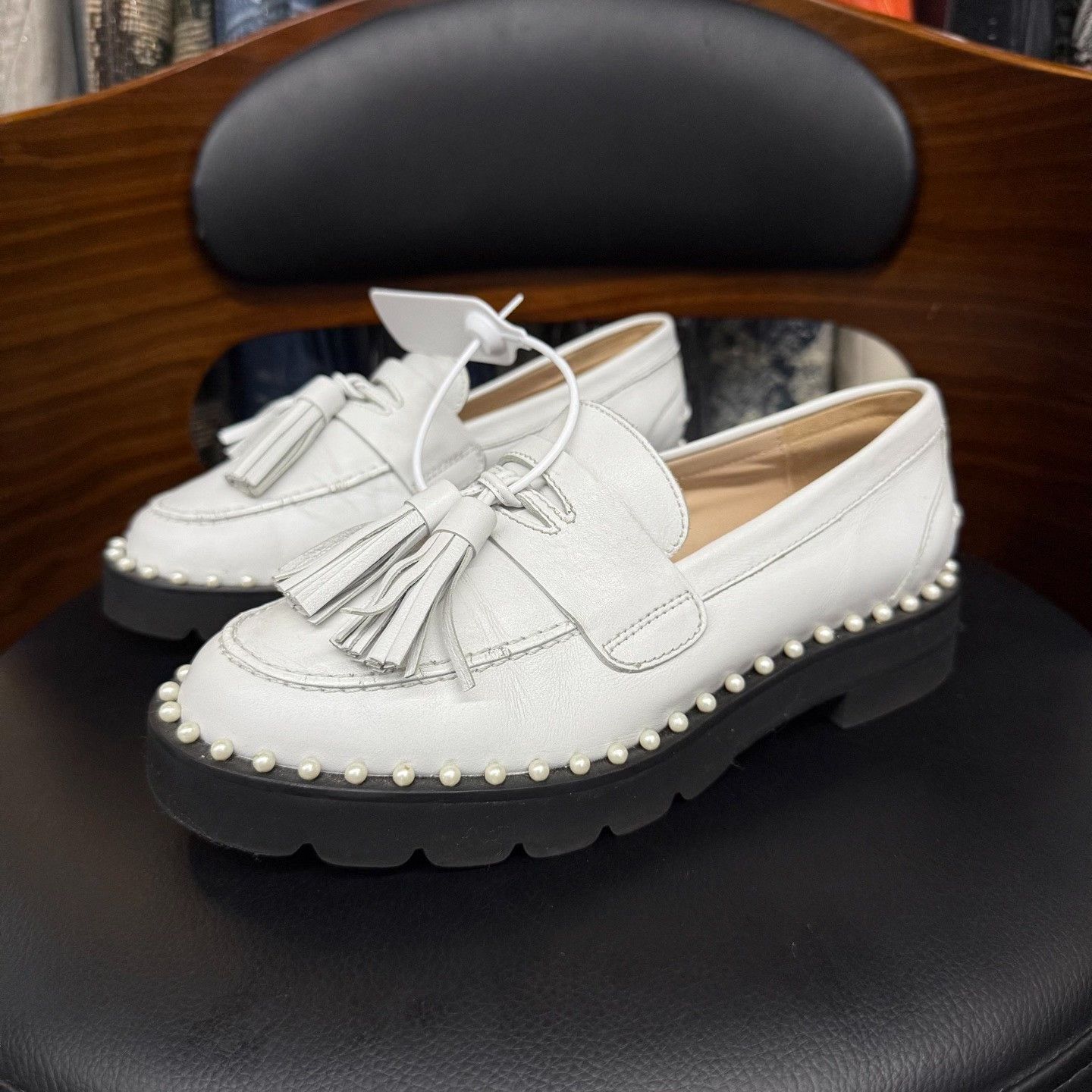 Other White Lowtop Sneakers 34 Women Size US 4 / IT 34 - 1 Thumbnail