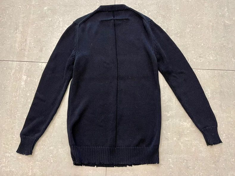 Givenchy Givenchy Women's Destroyed Knit Crewneck XS Size XS / US 0-2 / IT 36-38 - 2 Thumbnail