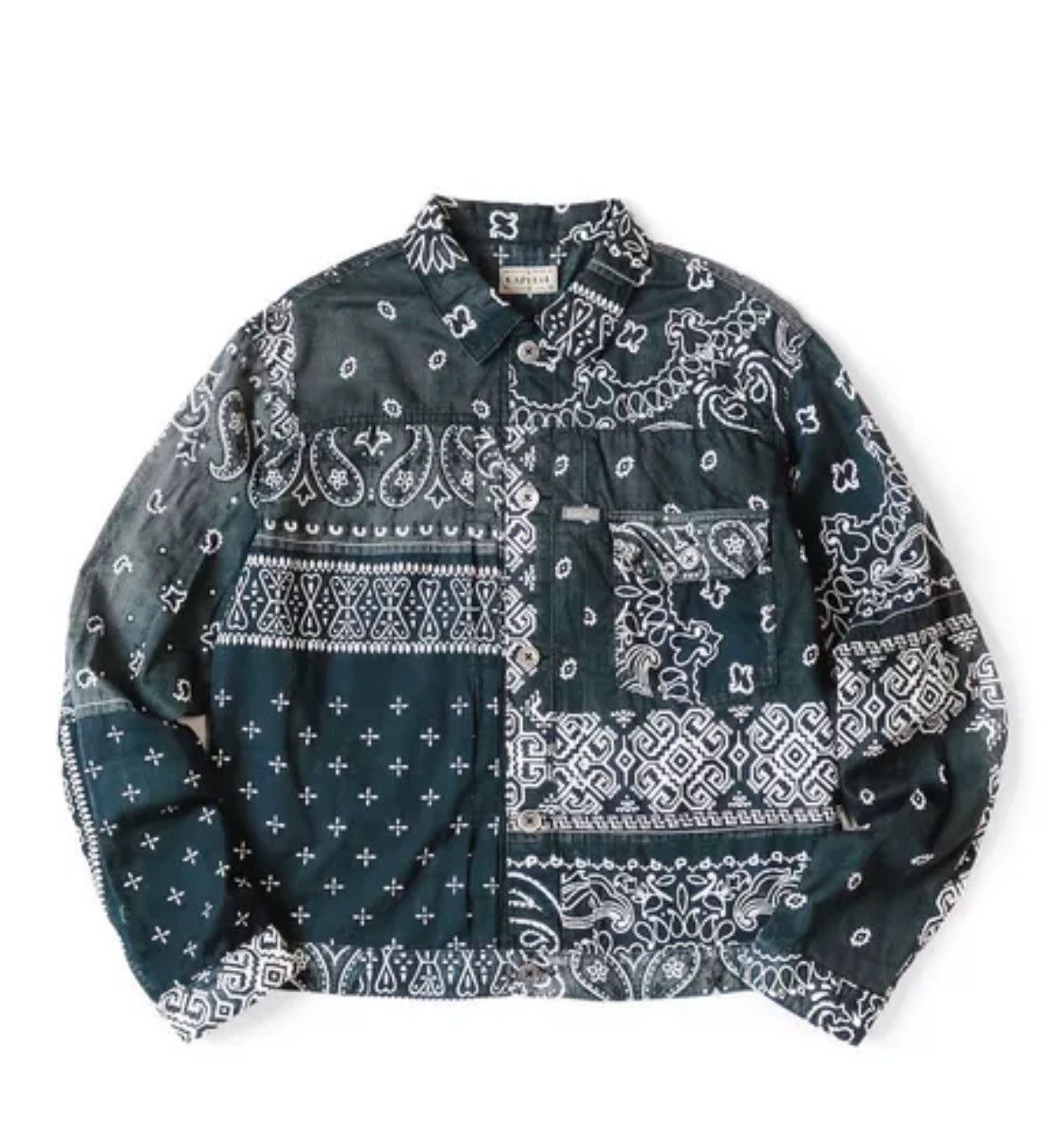 Kapital KAPITAL Hirata Kazuhiro Pure Cotton Cashew Flower Shirt Size US L / EU 52-54 / 3 - 7 Thumbnail