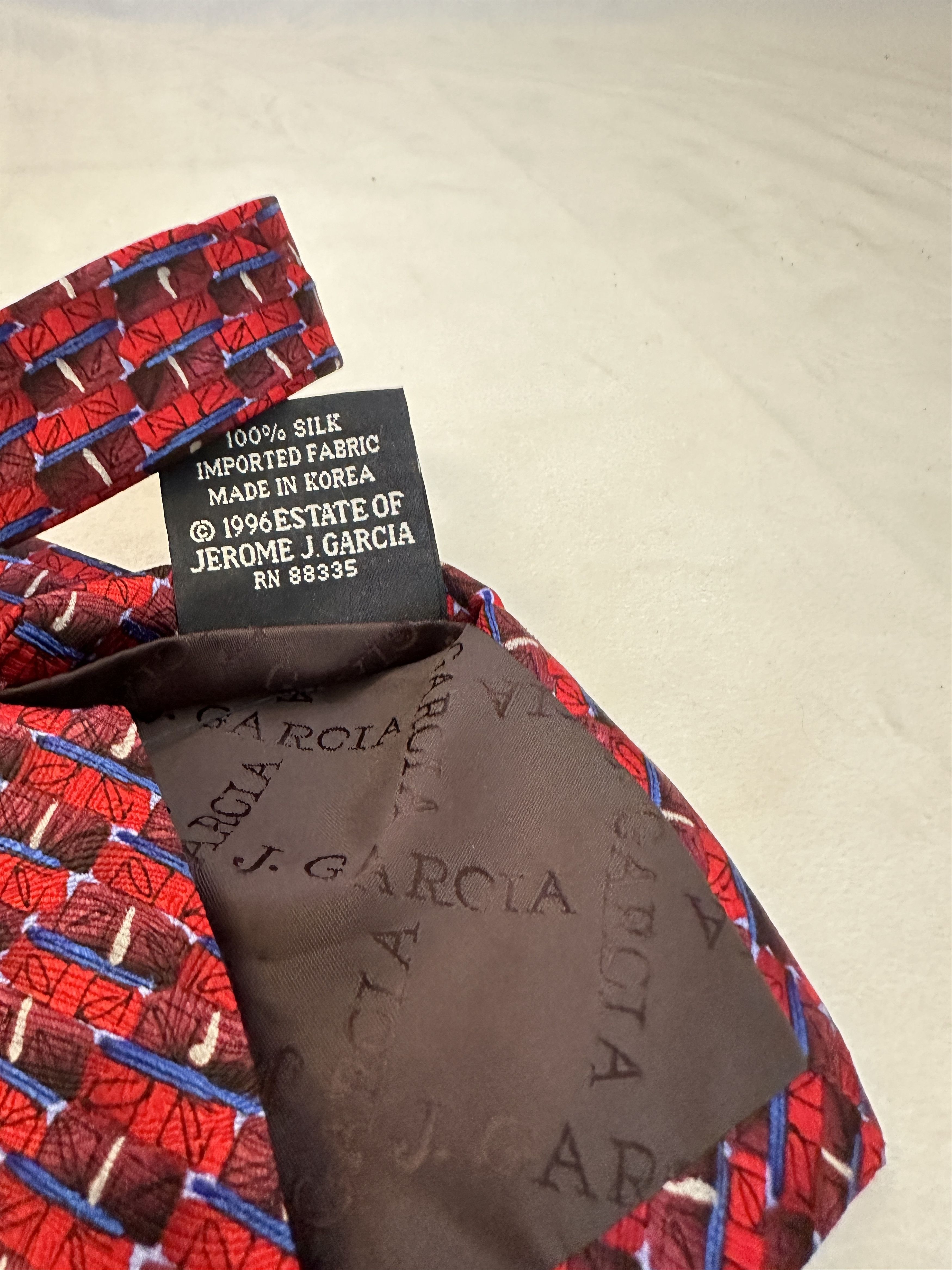 Other Jerry Garcia Vintage 100% Silk Ties Size ONE SIZE - 6 Thumbnail